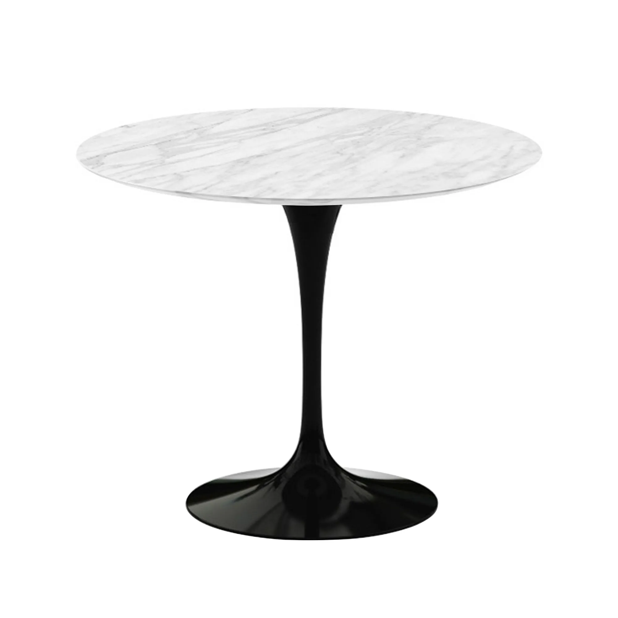 Saarinen Round Dining Table Ø 91 cm Black - 1