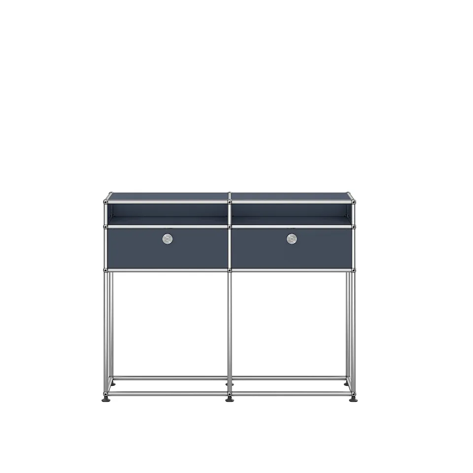 USM Haller 94 Shelving, Anthracite