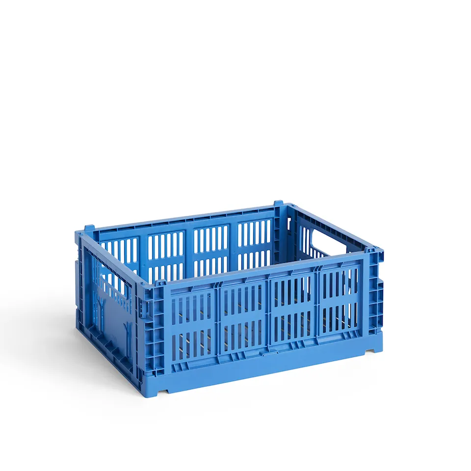 HAY Colour Crate M - Electric Blue