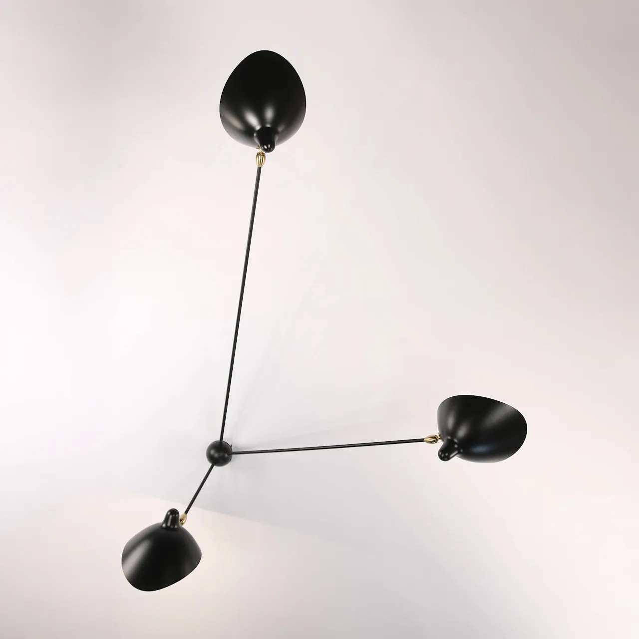 Spider Fixed Arms wandlamp