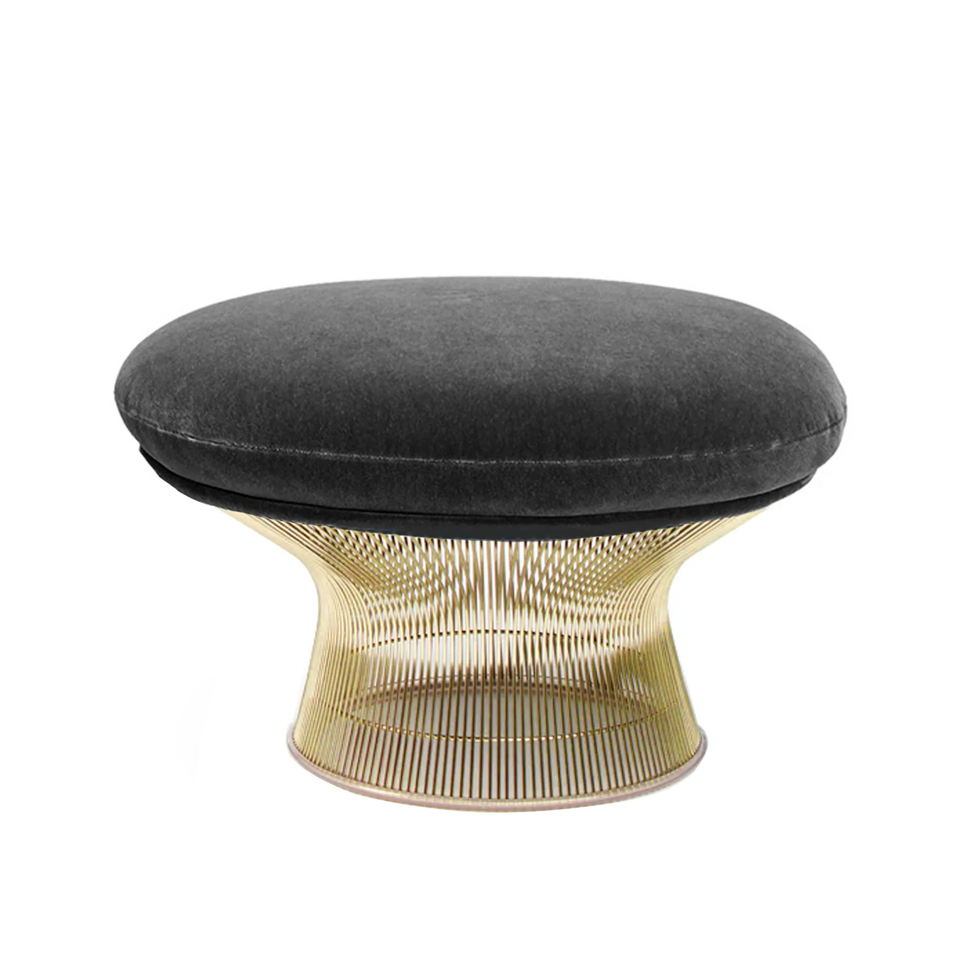 Platner Ottoman - 18k Gold - Knoll - Warren Platner - NO GA