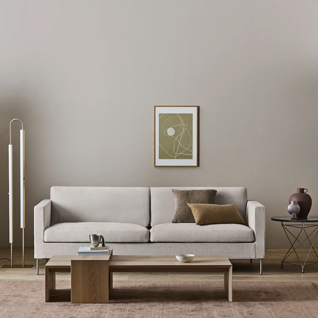 Trenton 3-Seater Sofa Textile