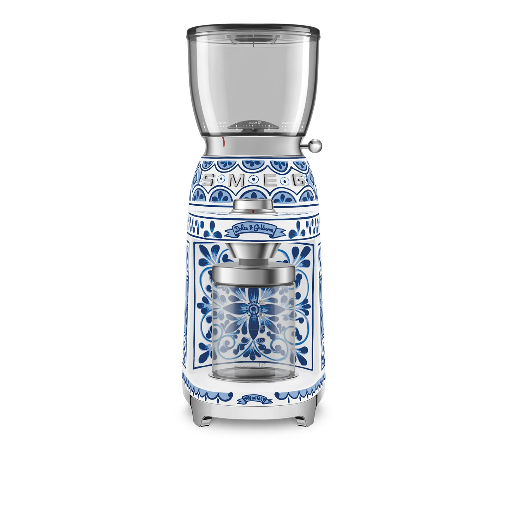 Smeg Coffee Grinder Dolce&Gabbana Blue - Smeg - NO GA