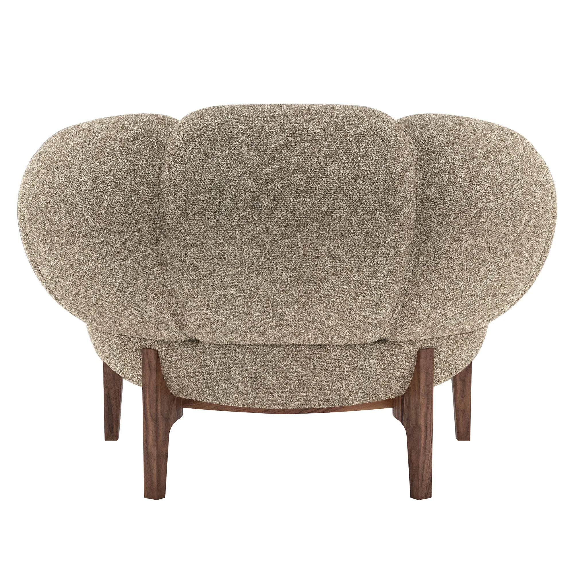 Croissant Lounge Chair Walnut - 23