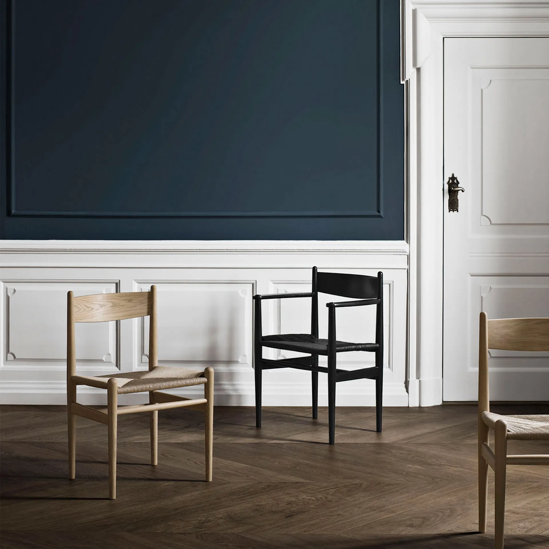 CH37 - Oak/Natural Cord - Carl Hansen - Hans J. Wegner - NO GA