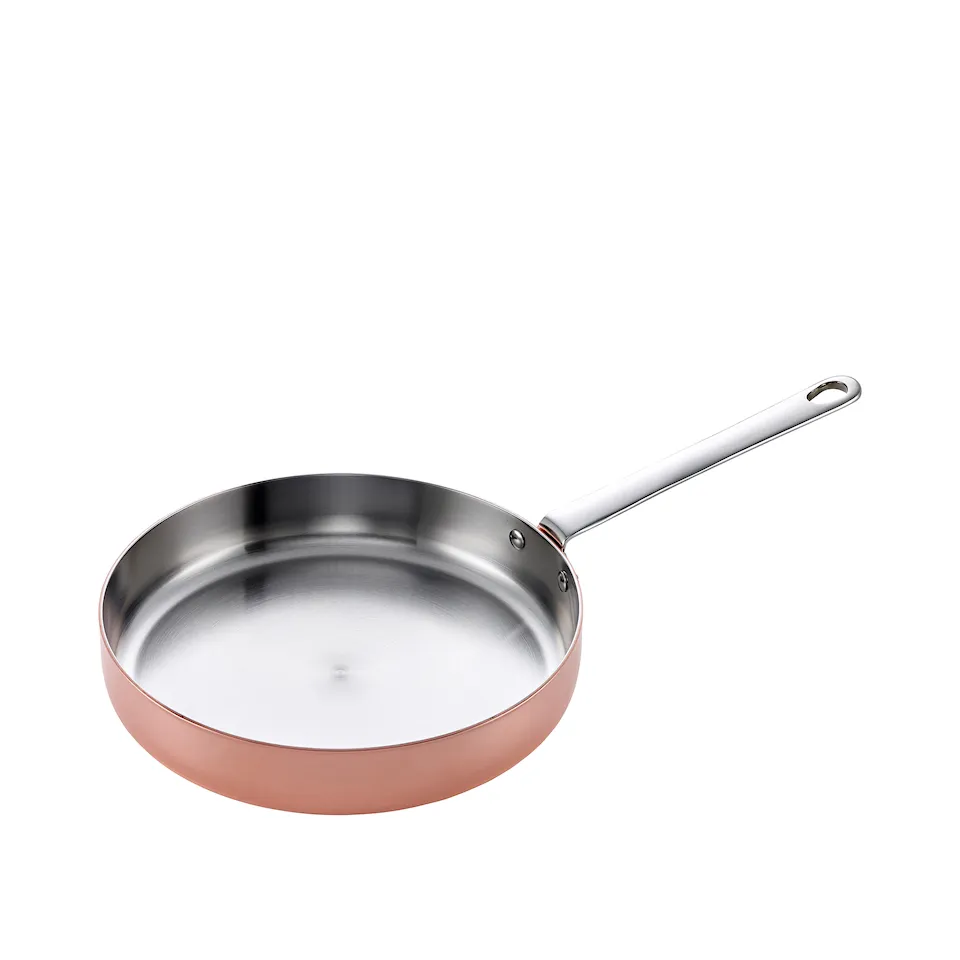 Maitre D' Tractor Pan Copper For Induction - 24 cm