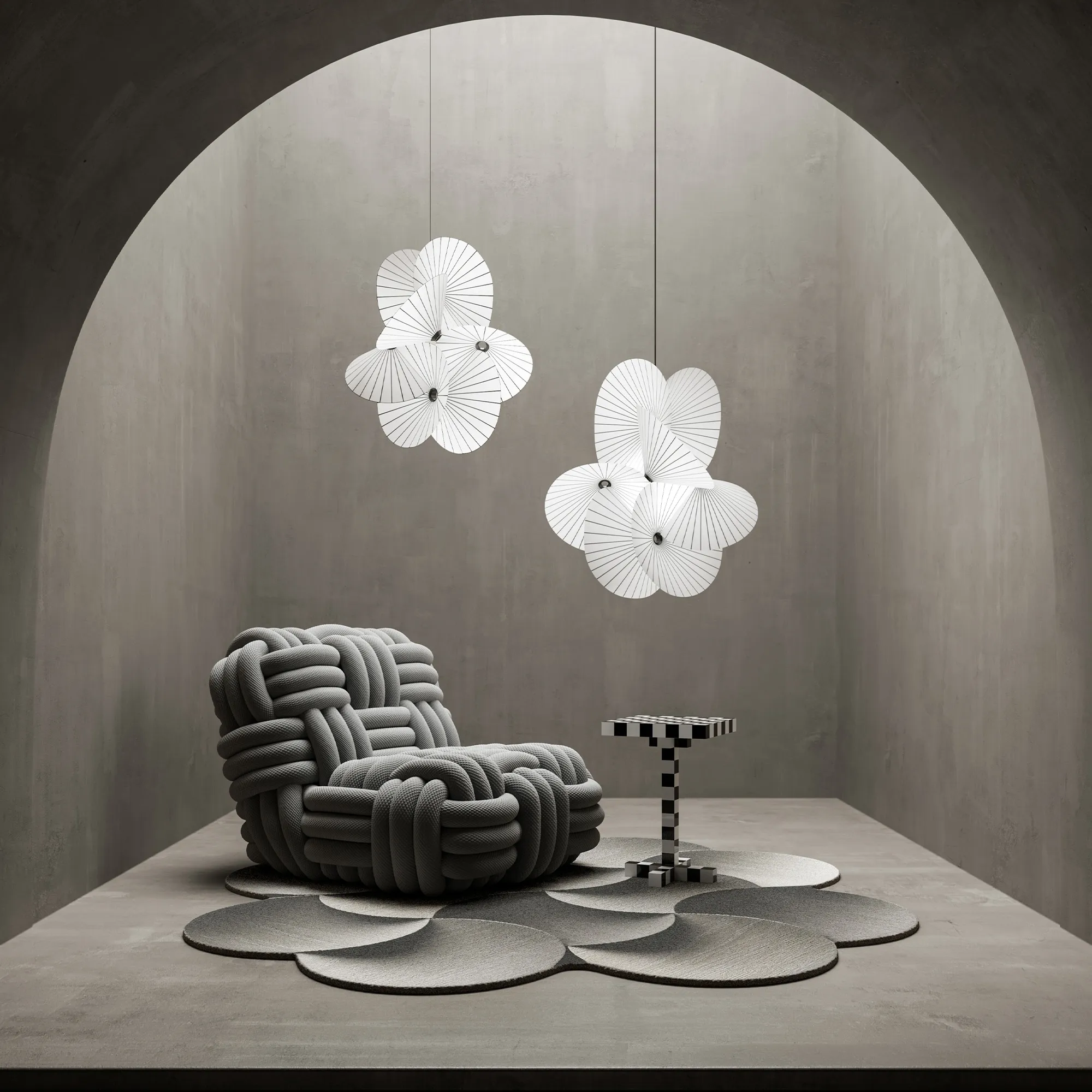 Serpentine Light plafondlamp 8 Large - 4