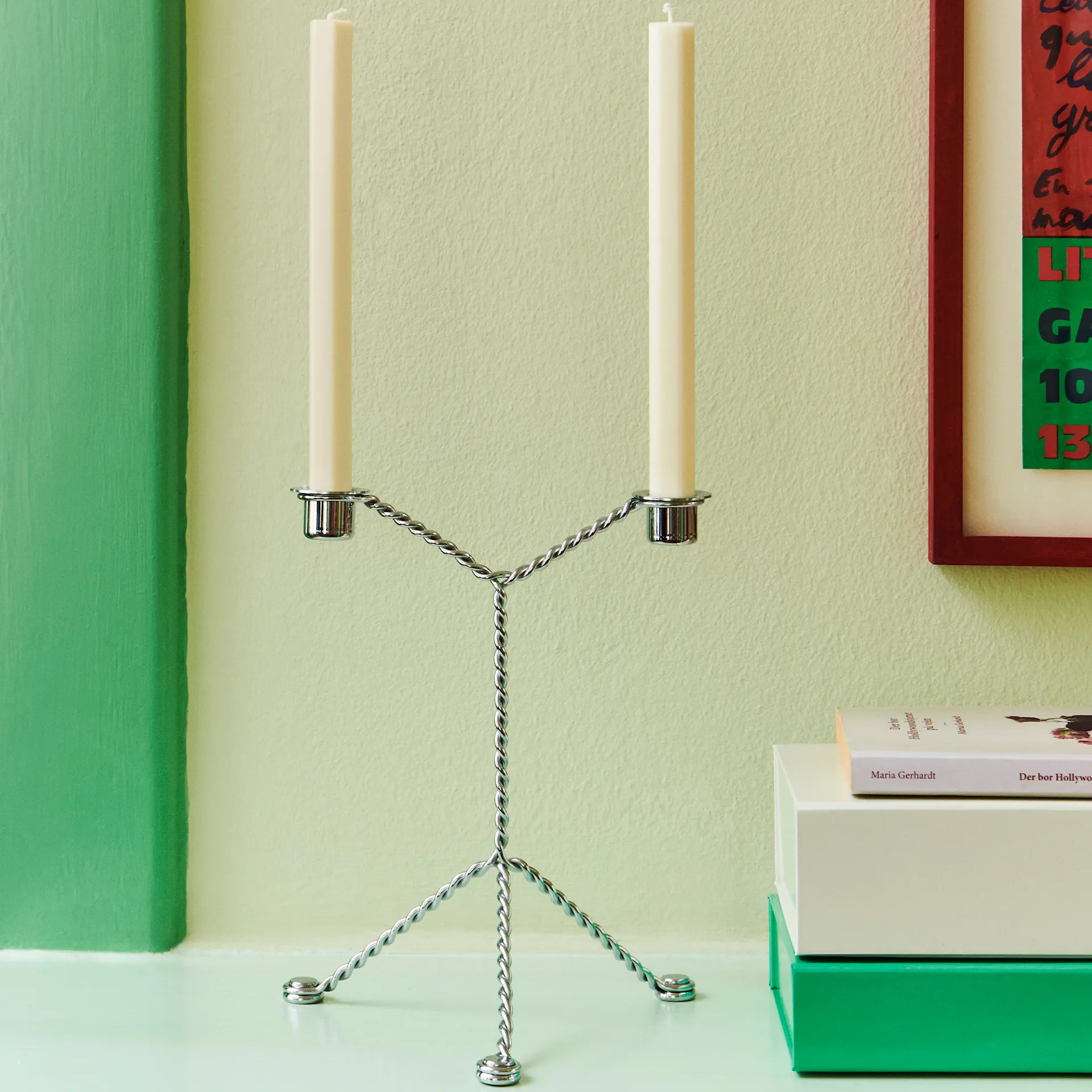 Wire Candleholder - HAY - NO GA