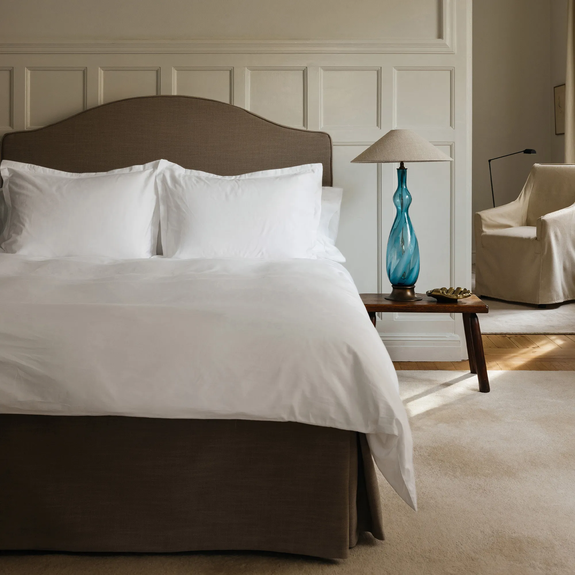 Satina Flat Sheet Organic White - 5
