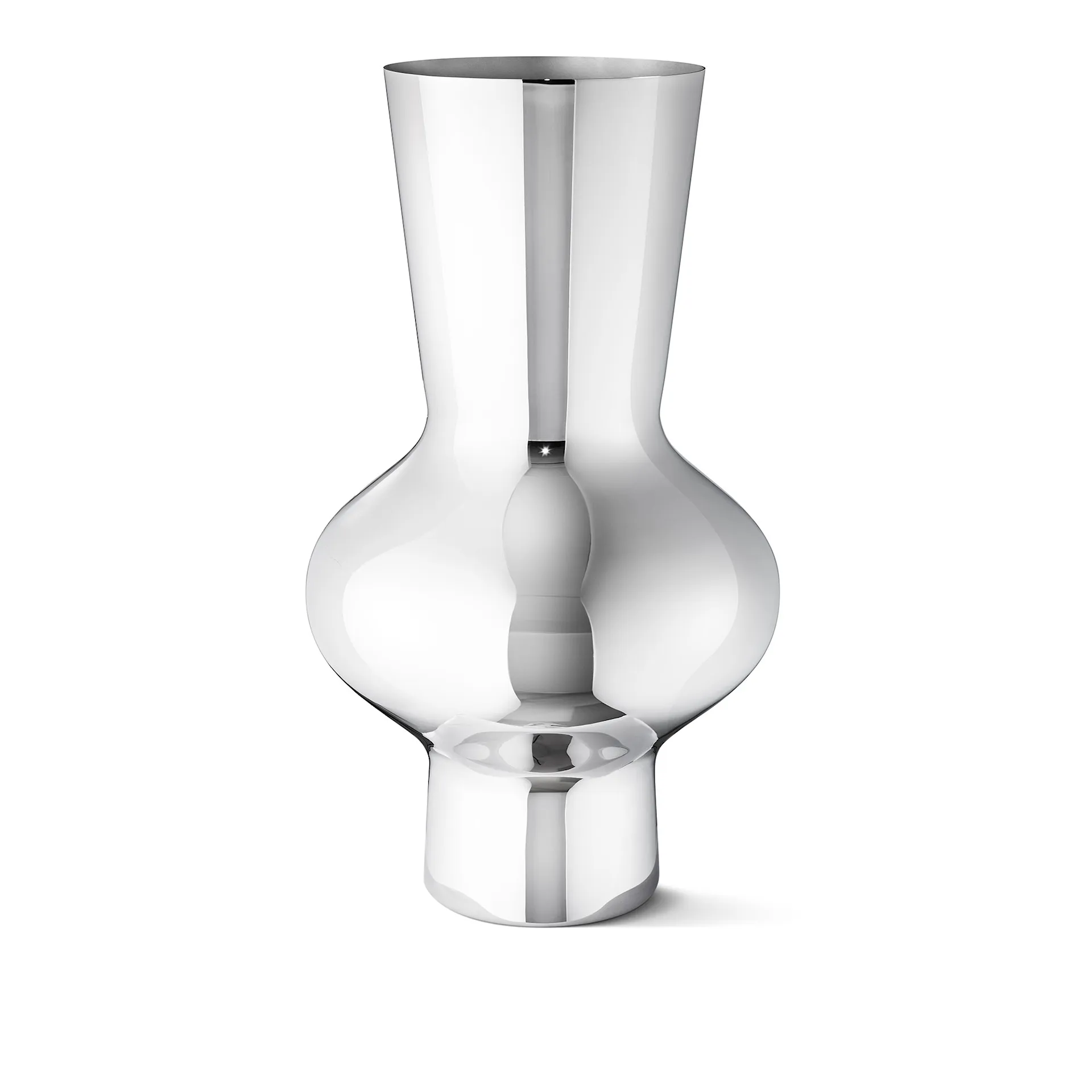 Alfredo Vase Stainless Steel - Georg Jensen - NO GA