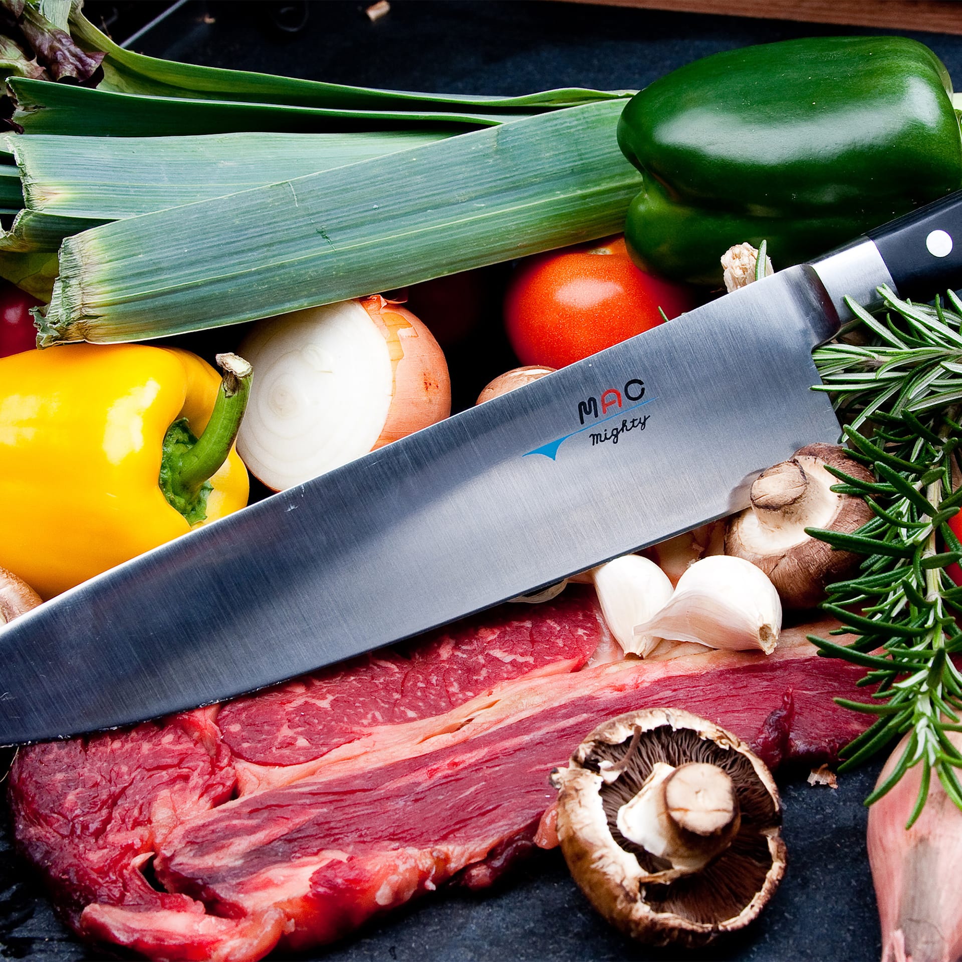 Mighty - Chef's knife, 22 cm - MAC - NO GA