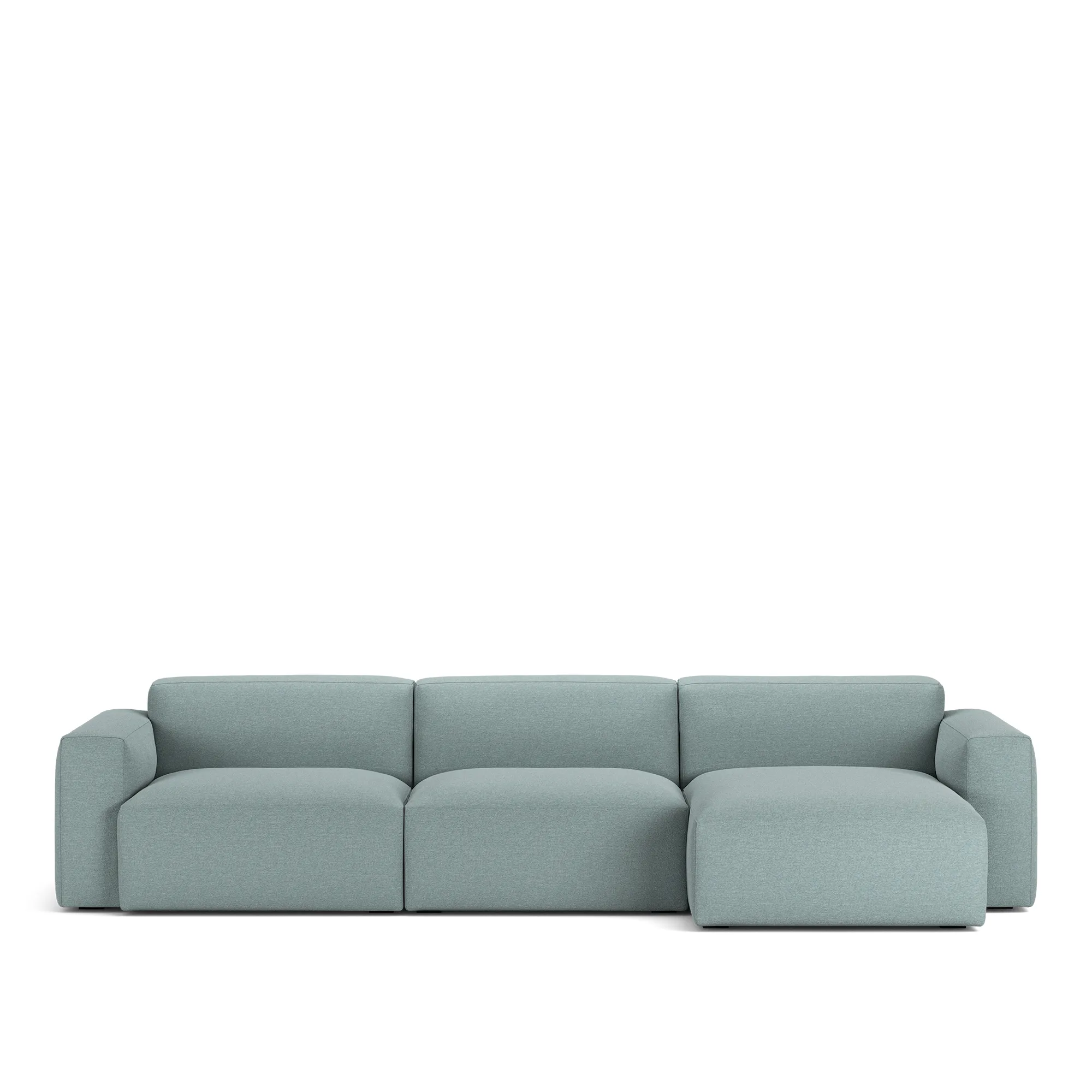 Brick 3-Seater Chaise Lounge Right - 1