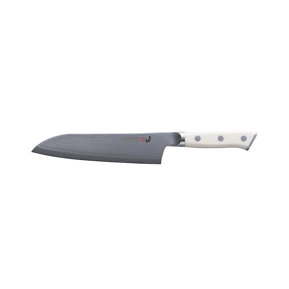 Classic Damascus Santoku Chef's Knife 18 cm