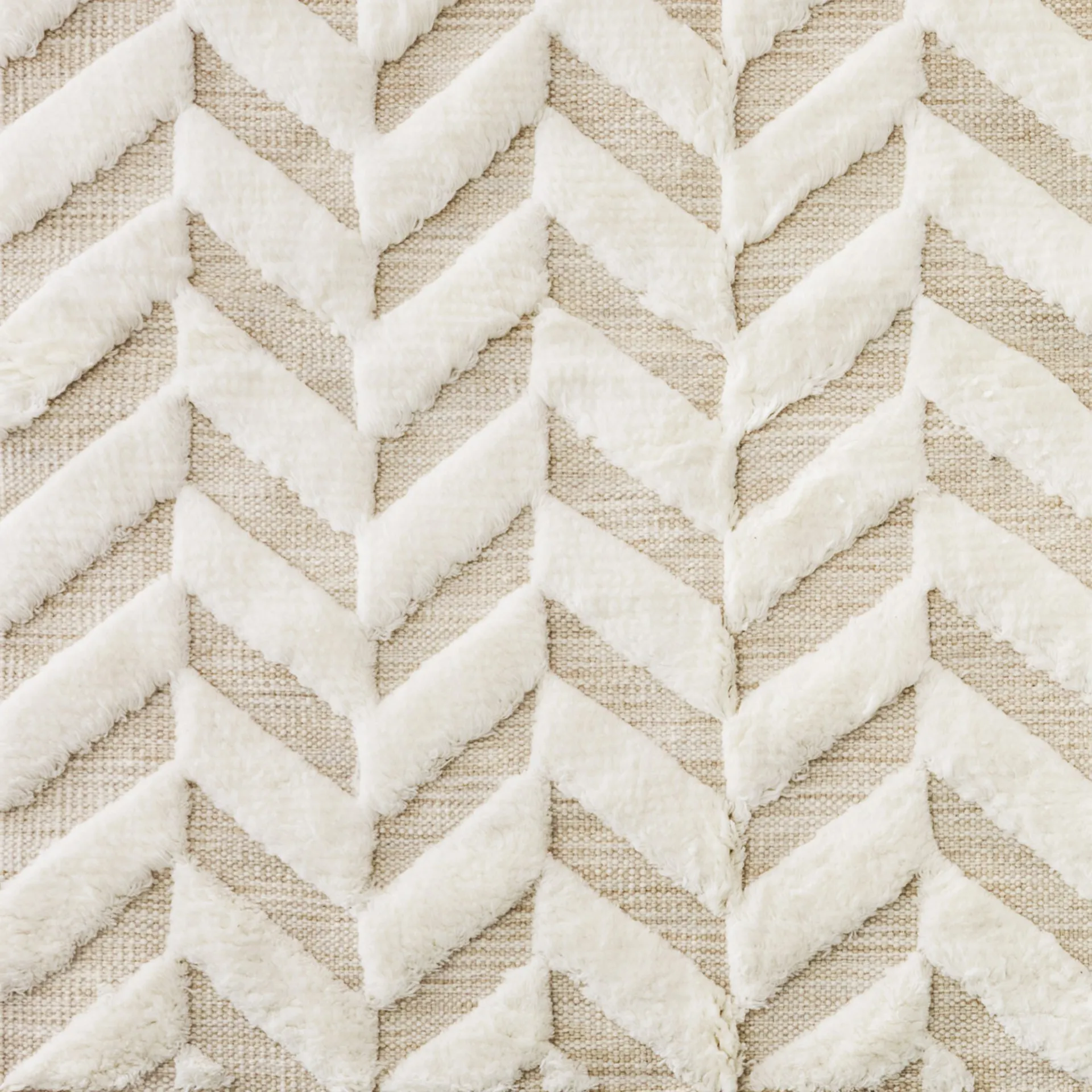 Herringbone White Carpet - Dusty Deco - Edin & Lina Kjellvertz - NO GA