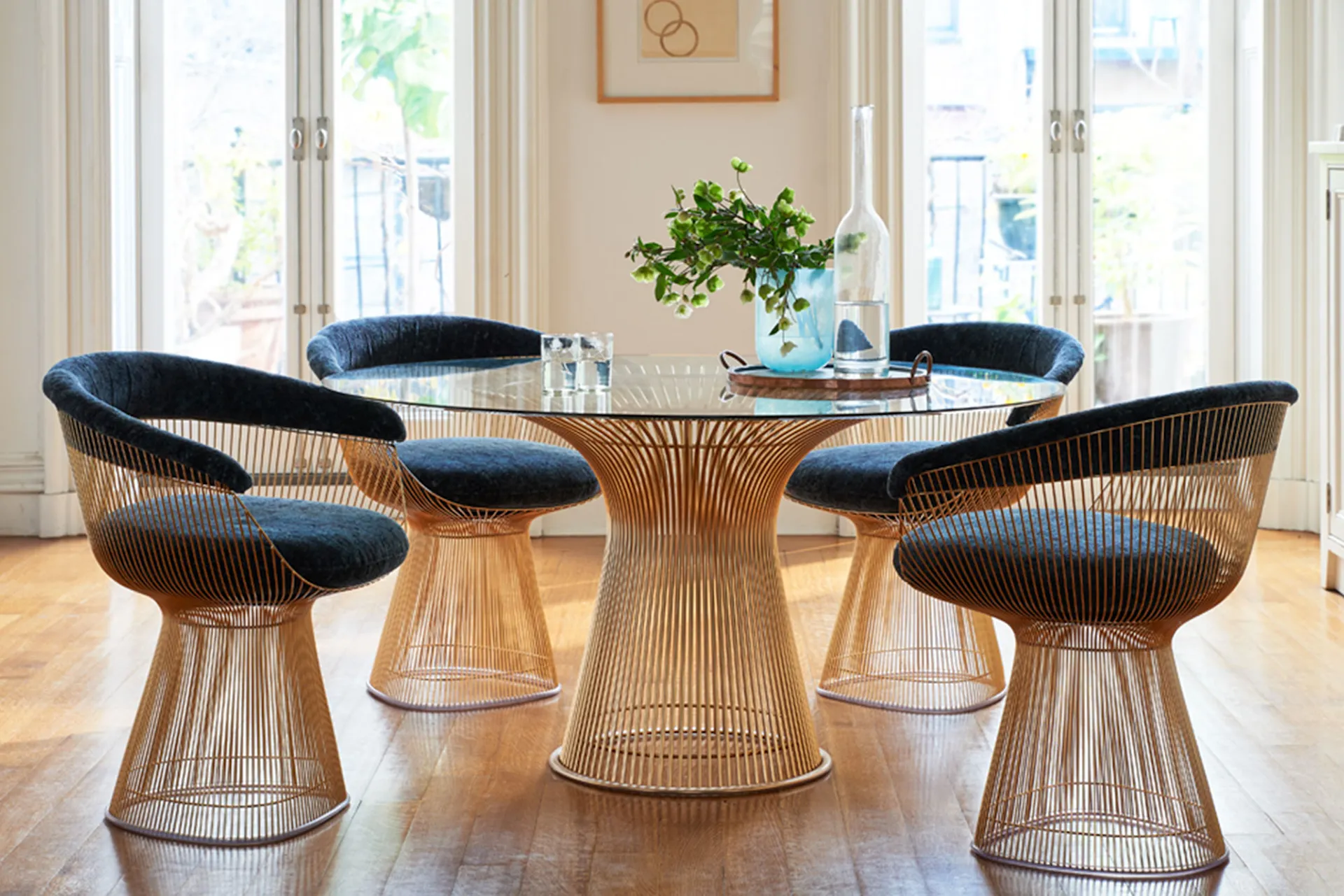 Platner Dining Table - 18k Gold - Knoll - Warren Platner - NO GA