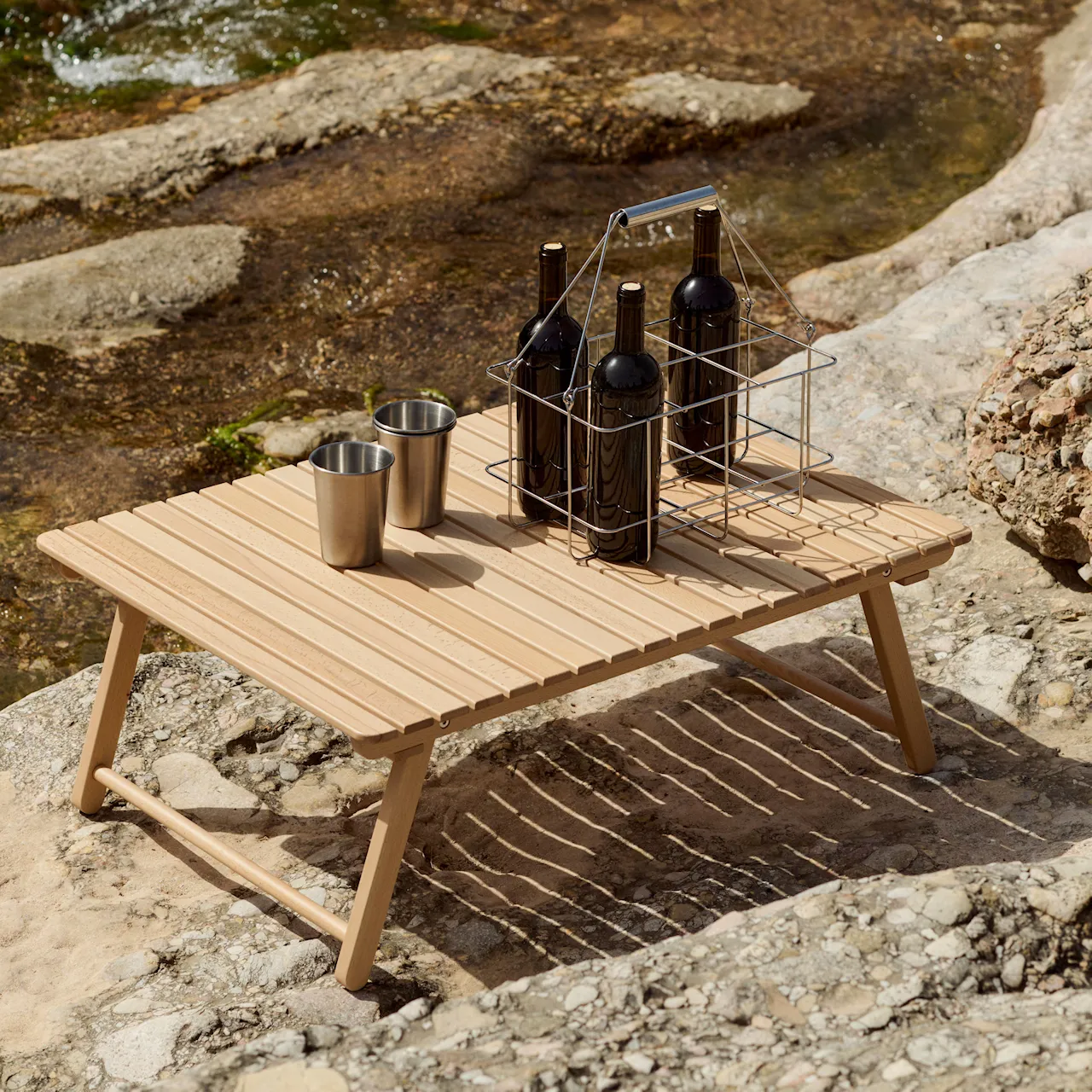 Outdoor Market Folding Table Large