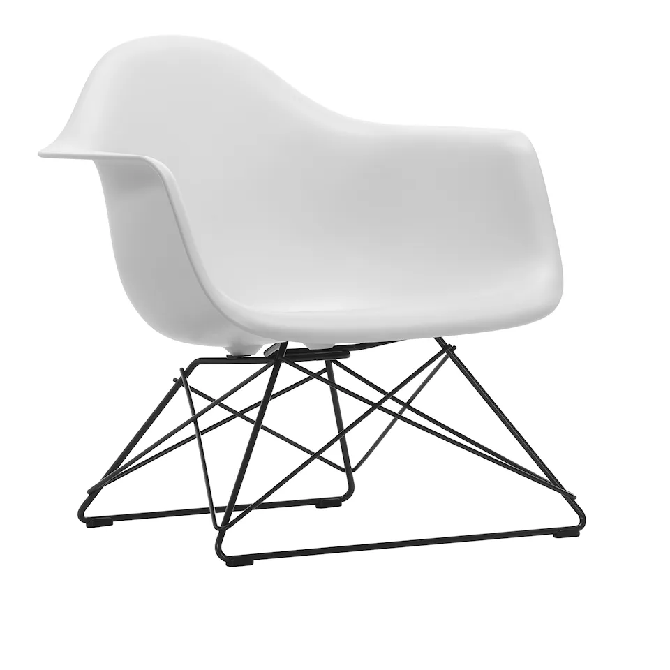 Eames RE Plastic Armchair LAR nojatuoli Basic Dark