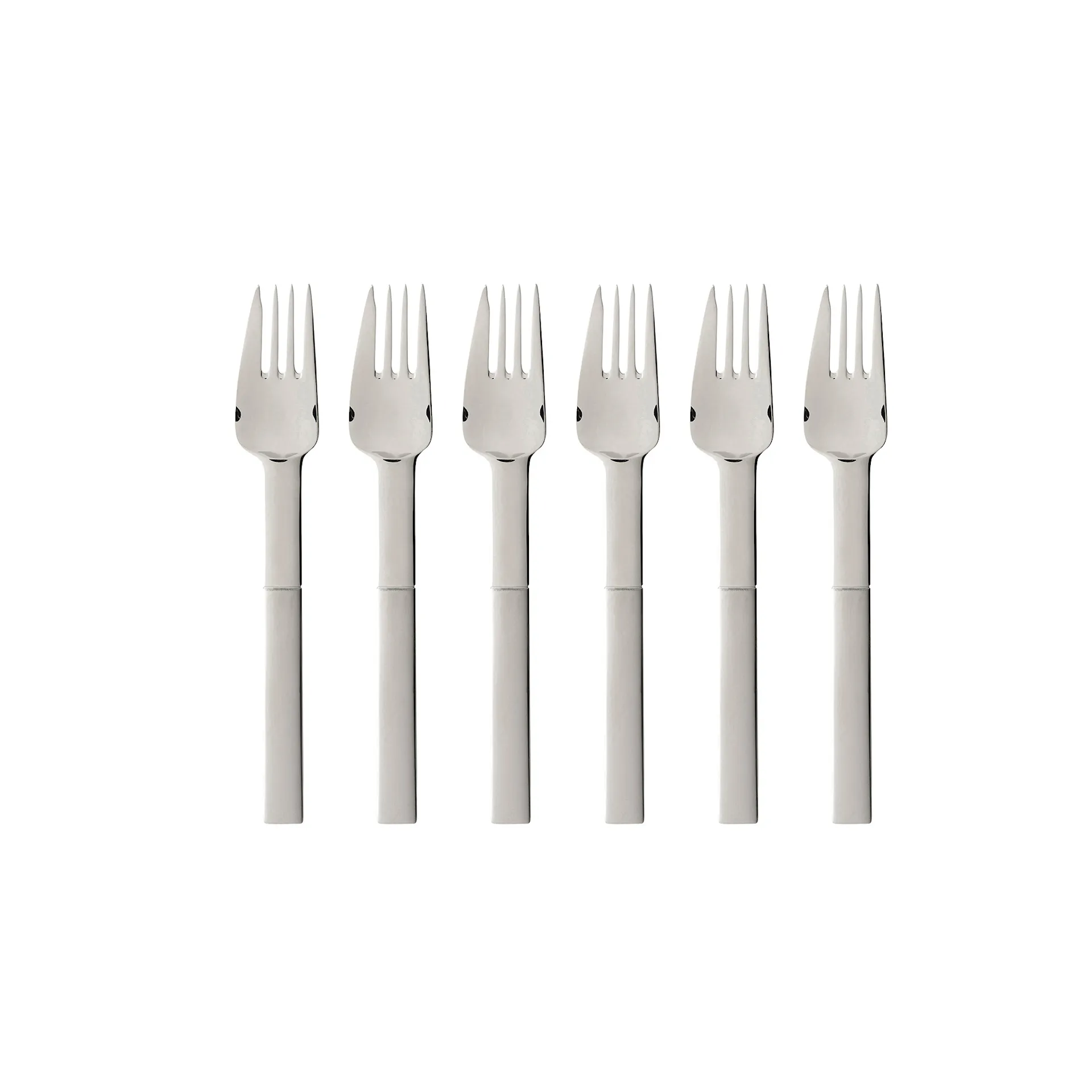 Nobel Cake Fork - 6 Pcs - Gense - NO GA