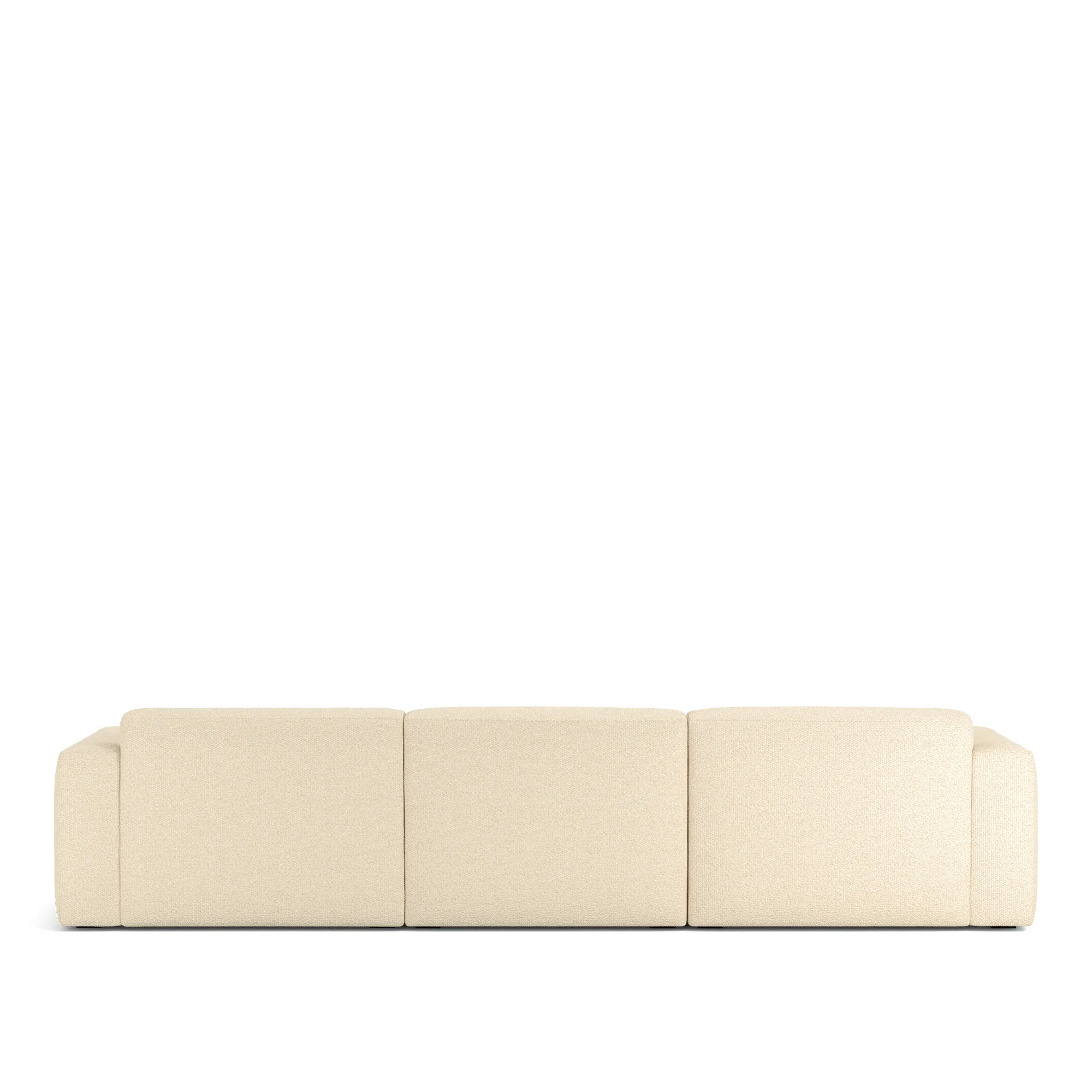 Brick 3-Seater Chaise Lounge Right - 6
