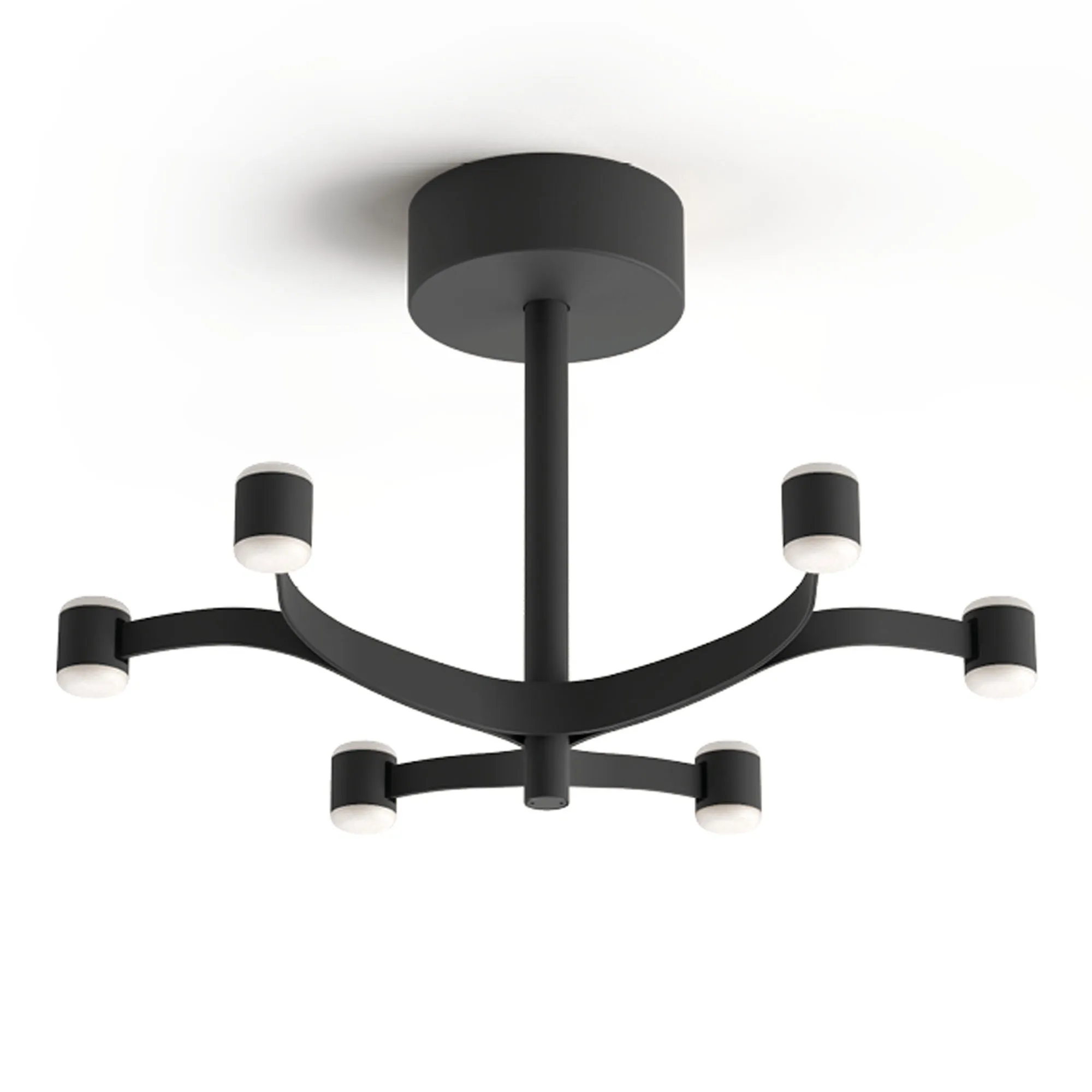 Fronda 6 Phase-Cut plafondlamp - 1