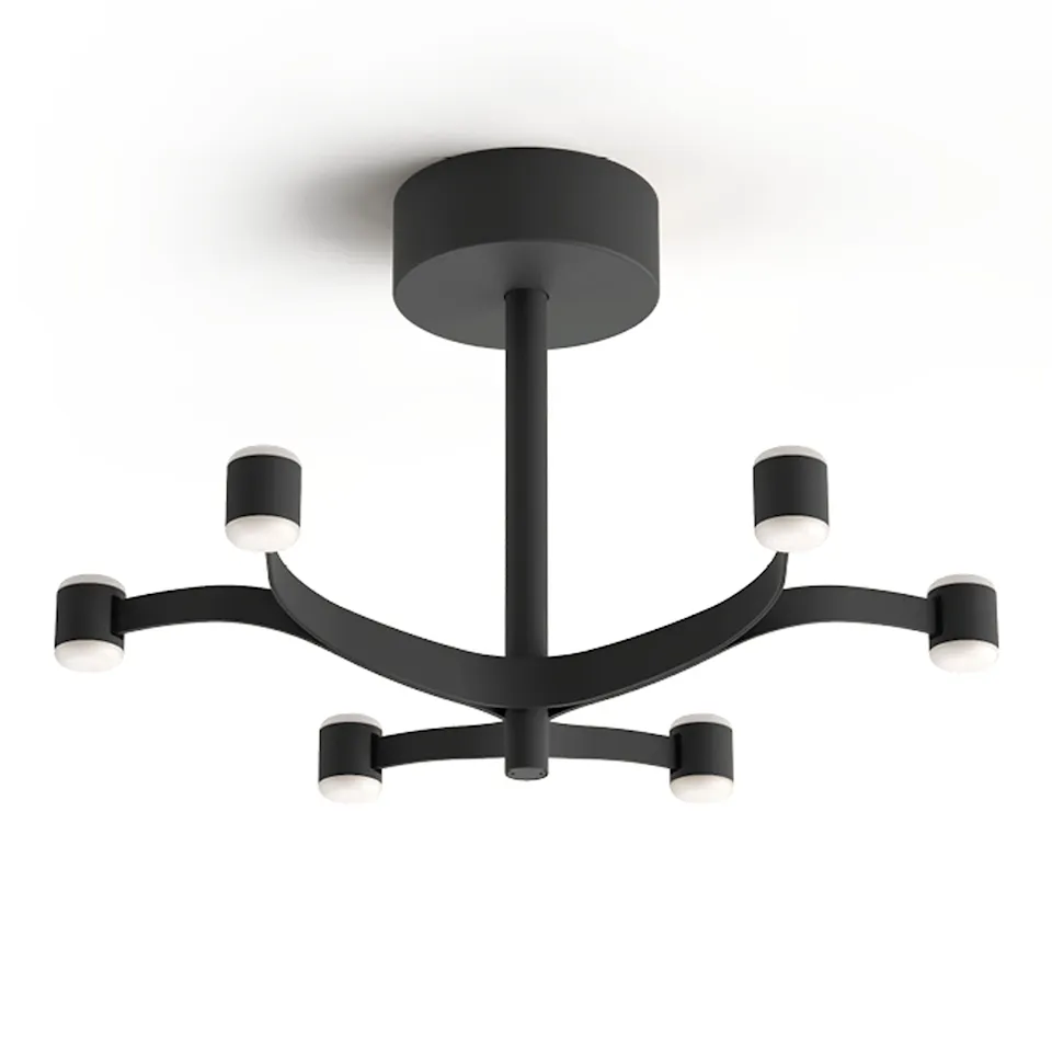 Fronda 6 Phase-Cut ceiling light