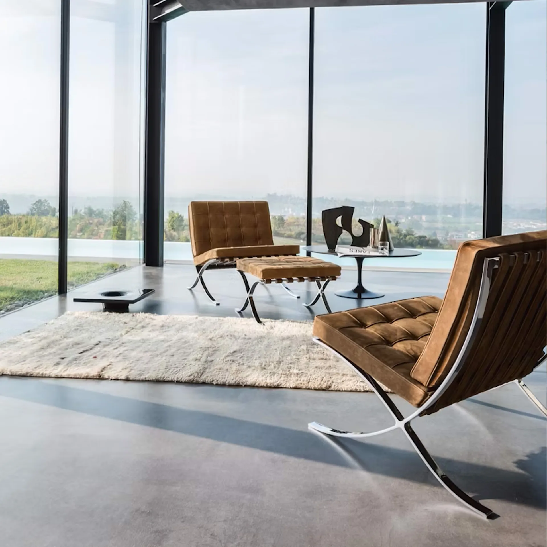 Barcelona Lounge Chair - Knoll - Ludwig Mies van der Rohe - NO GA