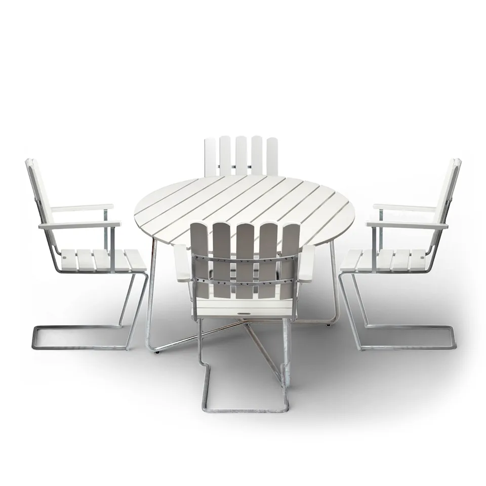 The classic series - 9A Table & 4 pcs A2 Armchairs