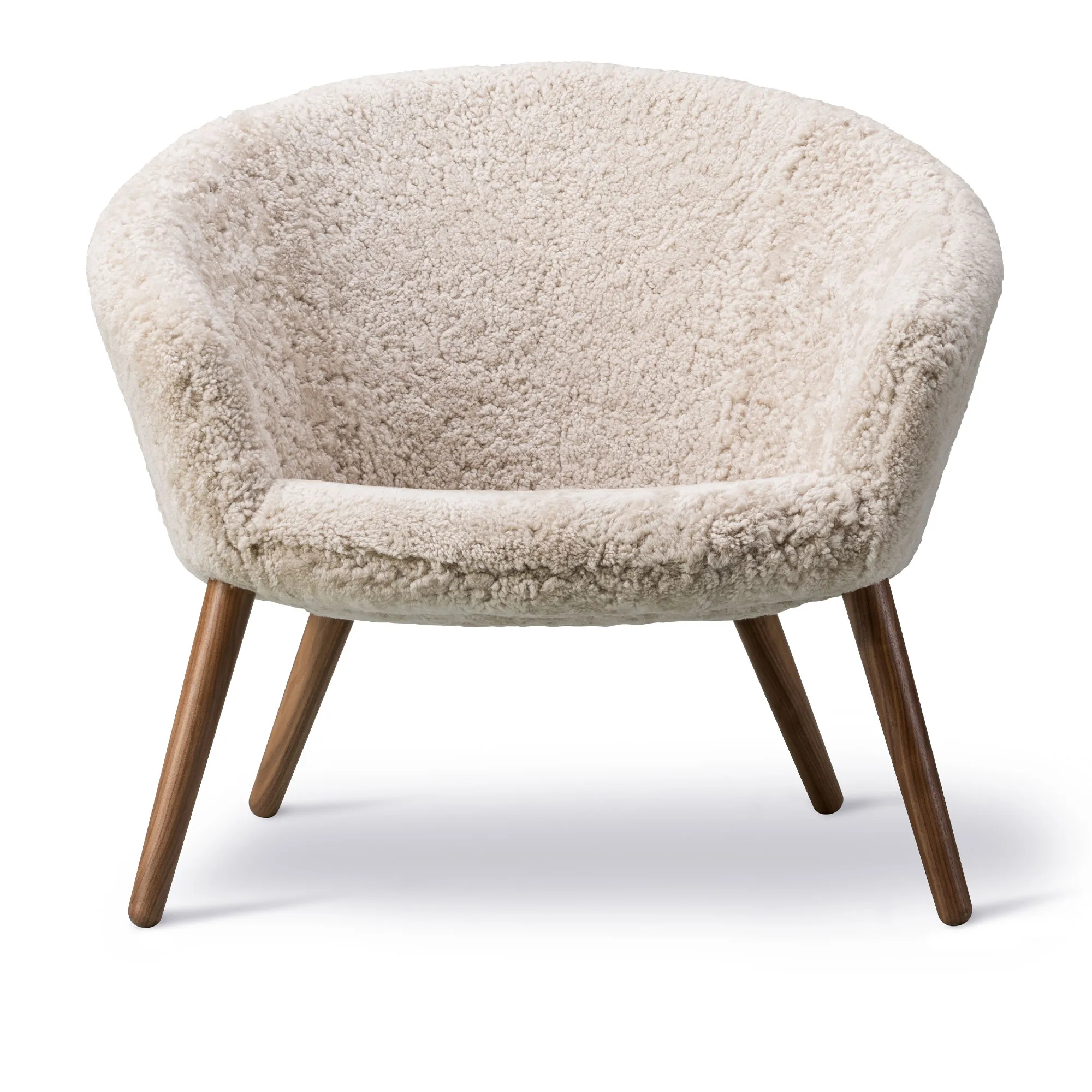 Ditzel Lounge Chair Lacquered Walnut - 1