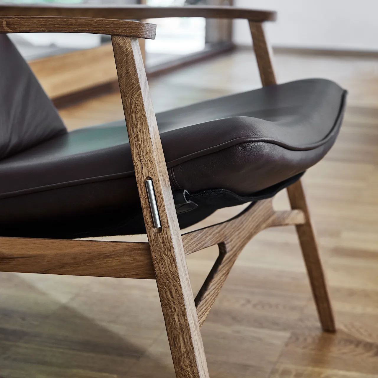 Link Armchair Oak Natural Oil