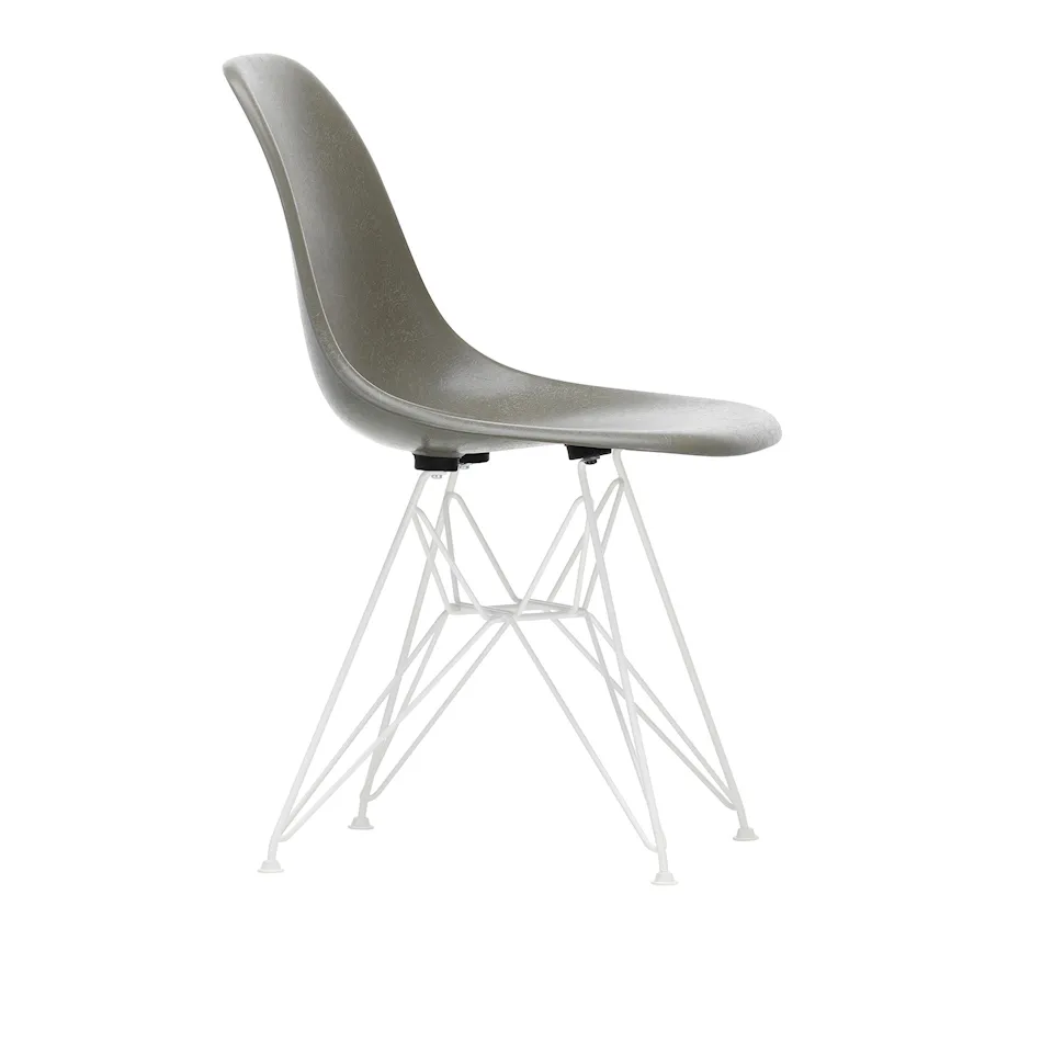 Eames Fiberglass Chair DSR stoel White