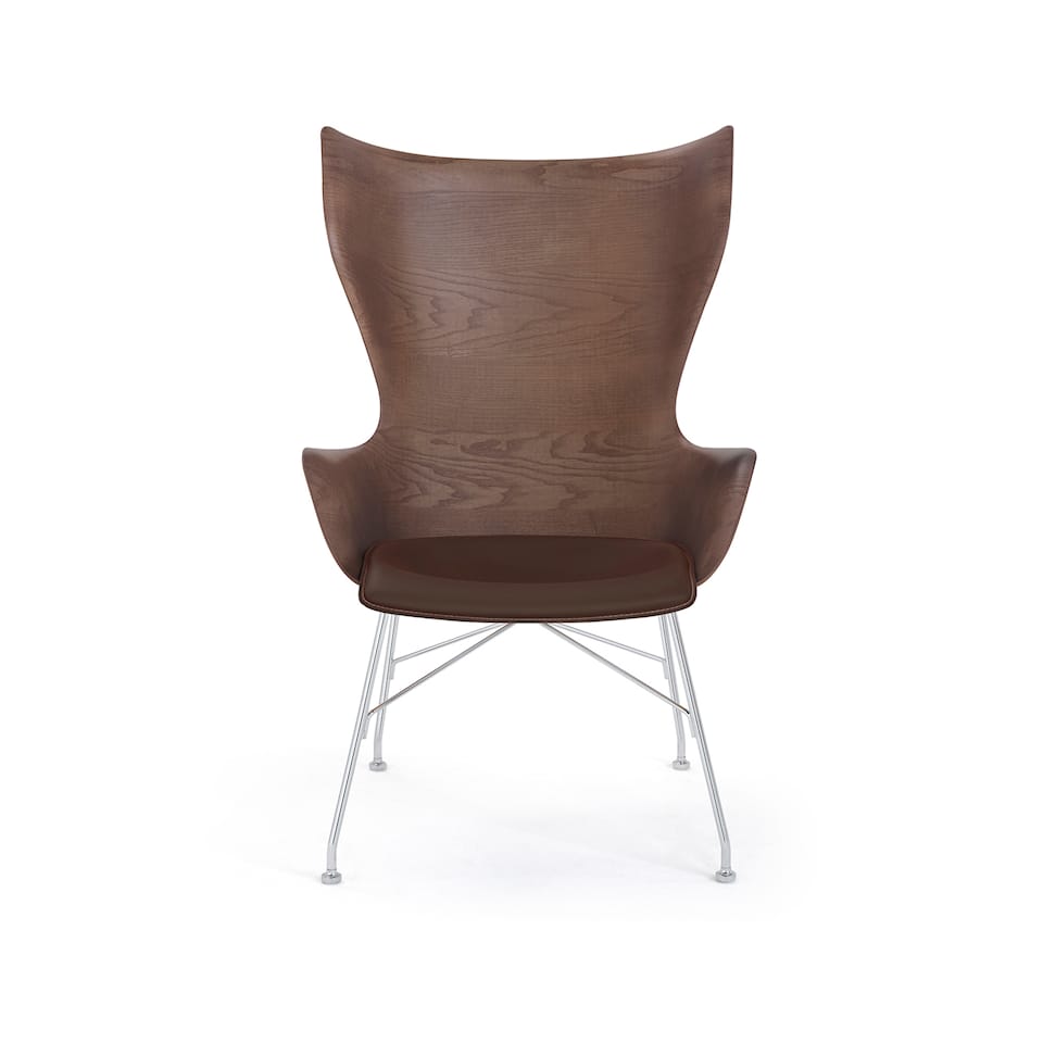 K/Wood Leather Seat
