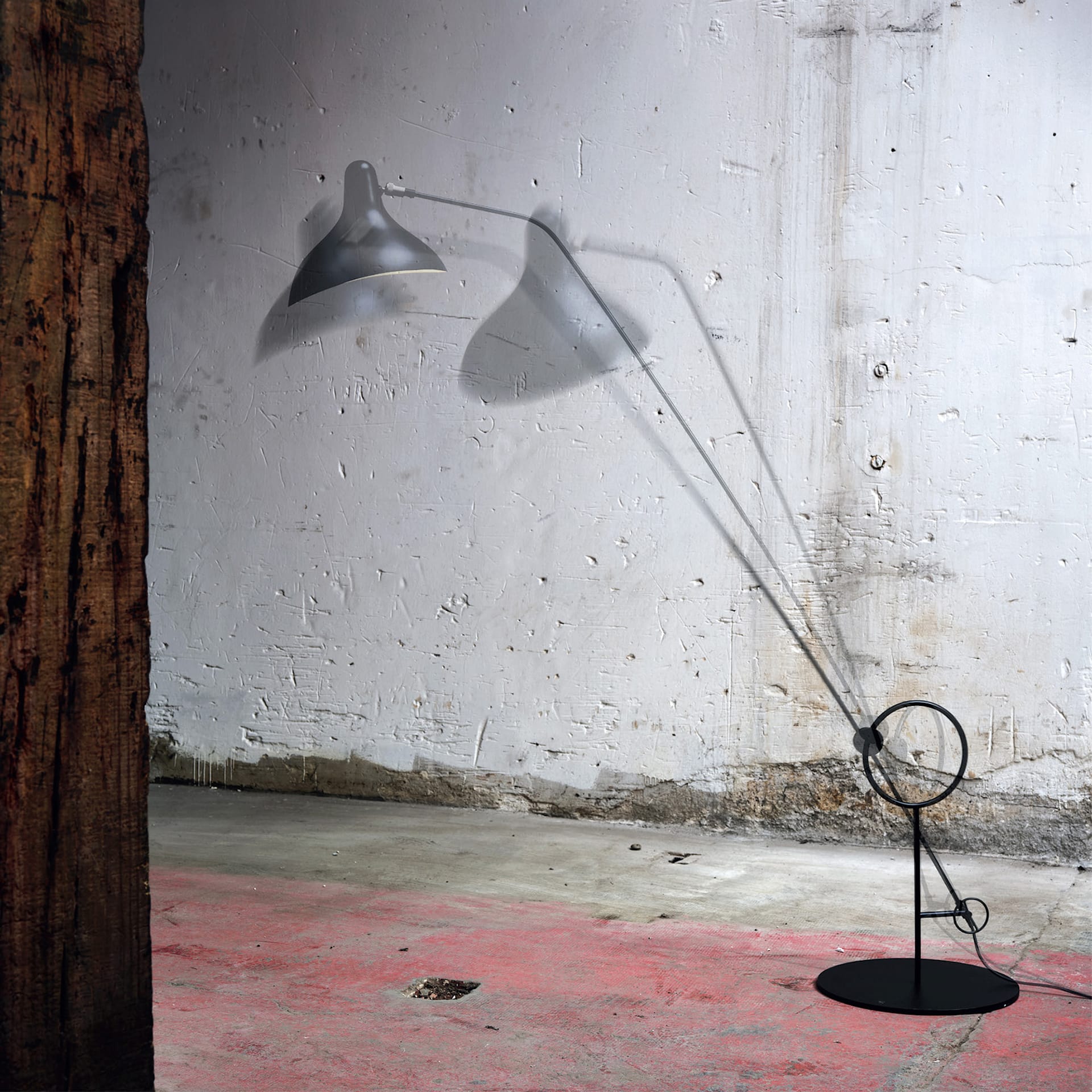 Mantis BS8 L Floor Lamp - Mantis by DCWéditions - Bernard Schottlander - NO GA