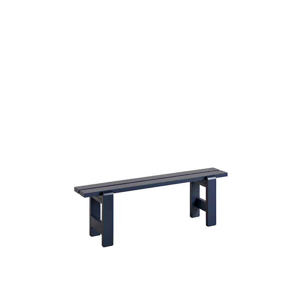 Weekday Bench 140x23 cm / Steel Blue