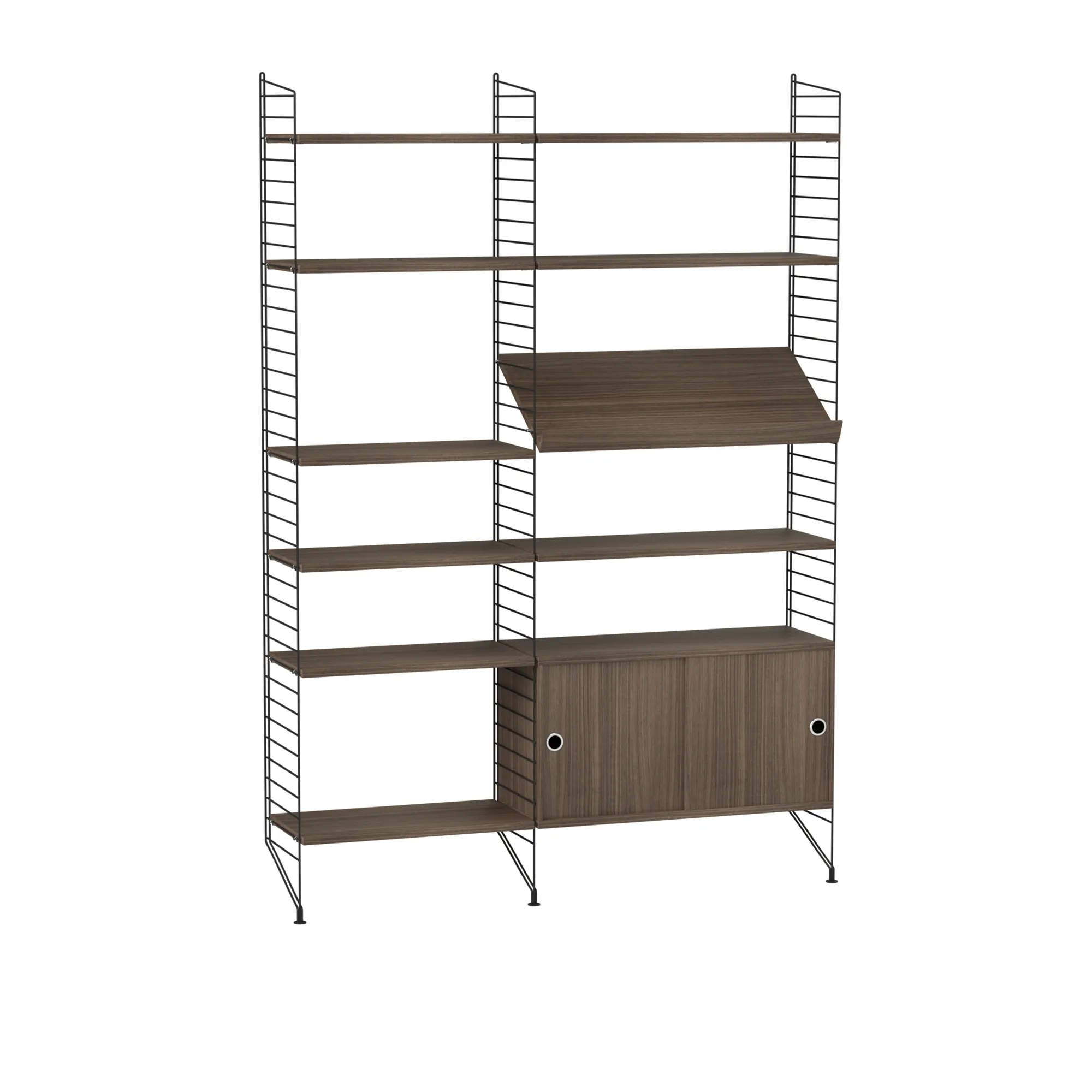 Living room shelving system H - 1