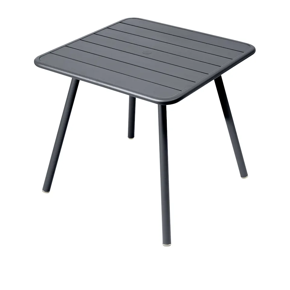 Luxembourg Four Leg Table 80 x 80 cm, Anthracite