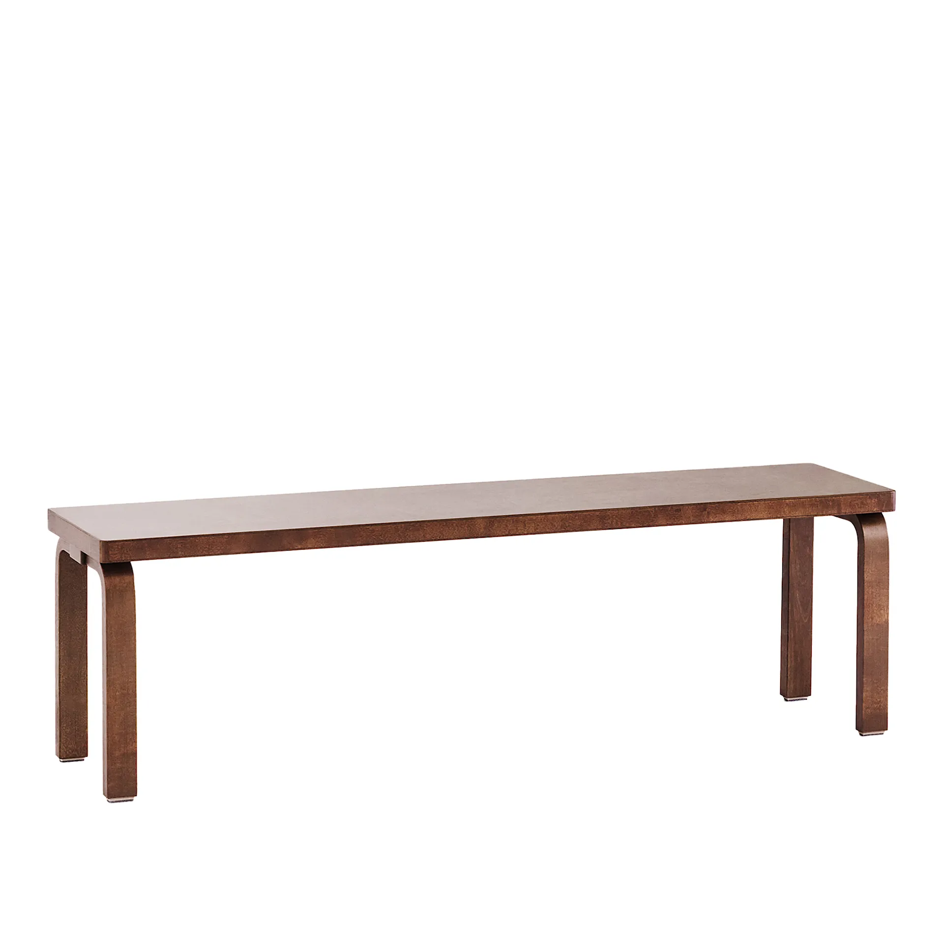 Bench 168B Limited Edition Walnut Stain - Artek - Alvar Aalto - NO GA