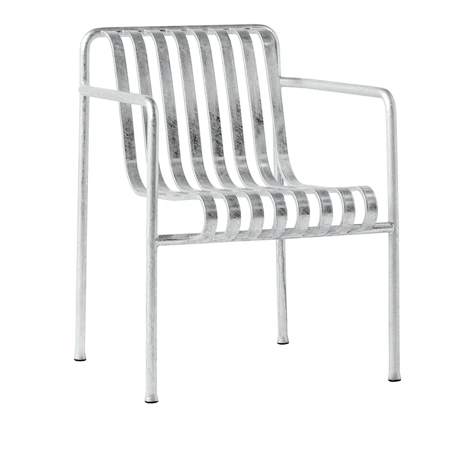 Palisade Dining Chair with Armrests - Hot Galvanised