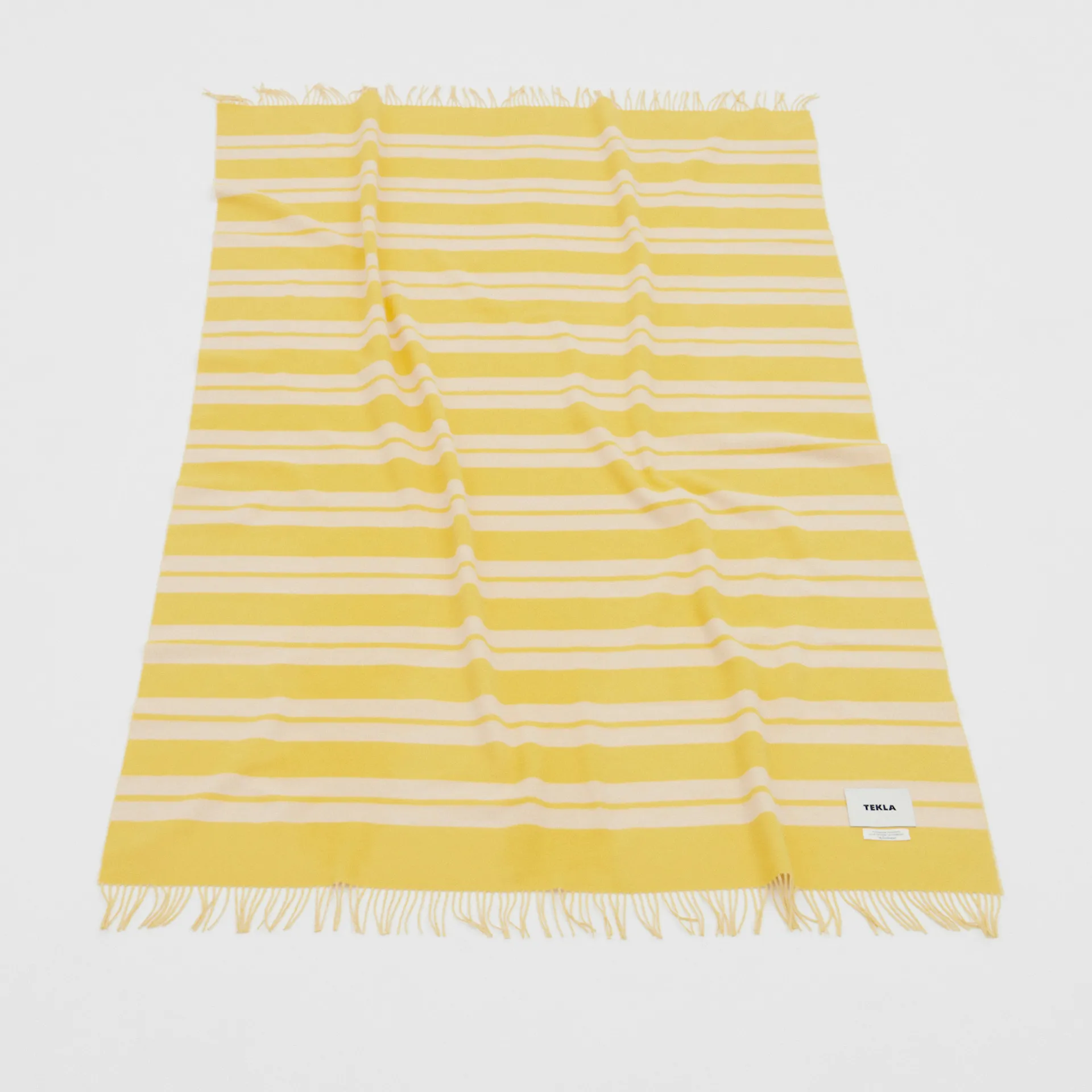 Le Corbusier Blanket - Blanc/Le Jaune Vif - TEKLA - NO GA