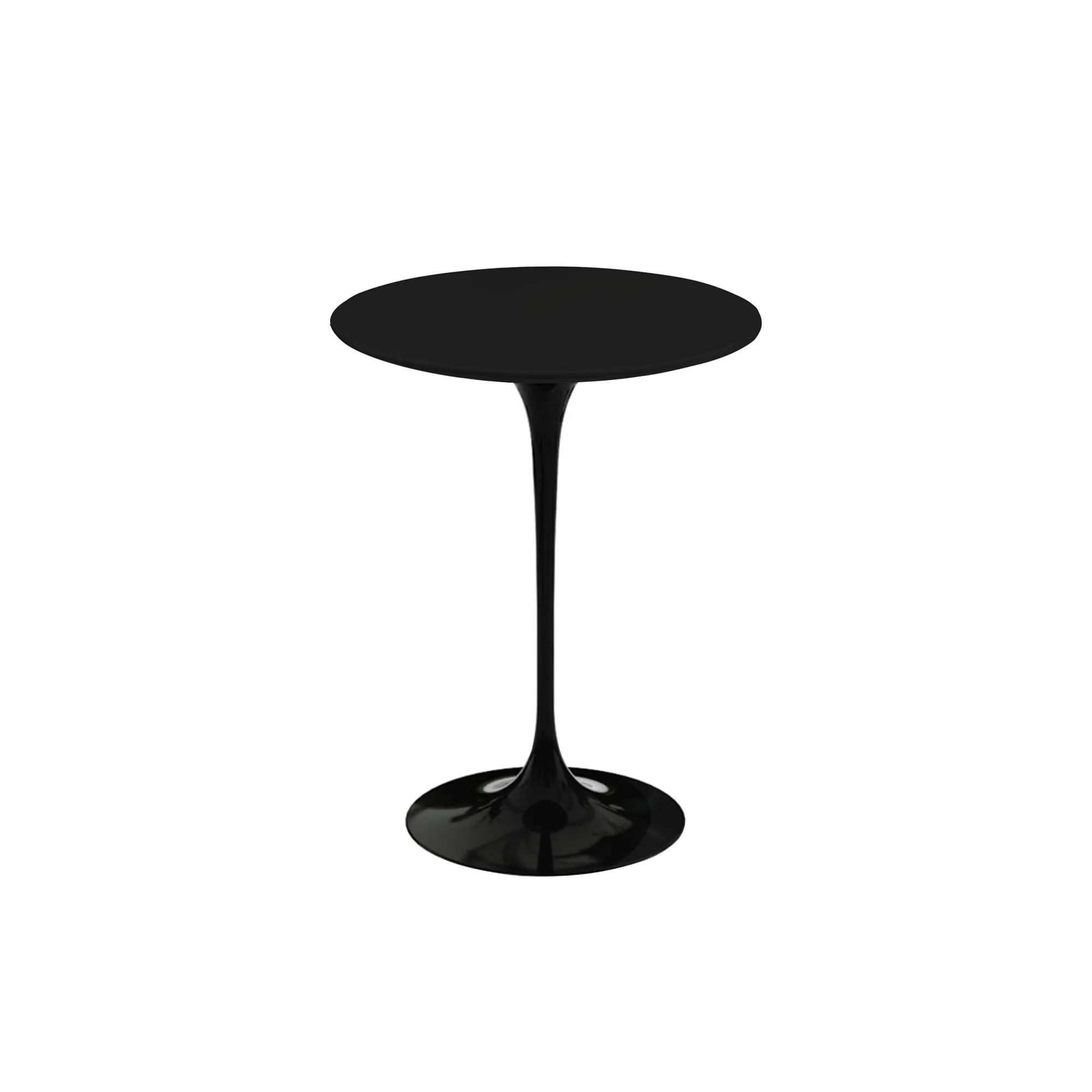 Saarinen Round Side Table Ø 41 cm Black - 1