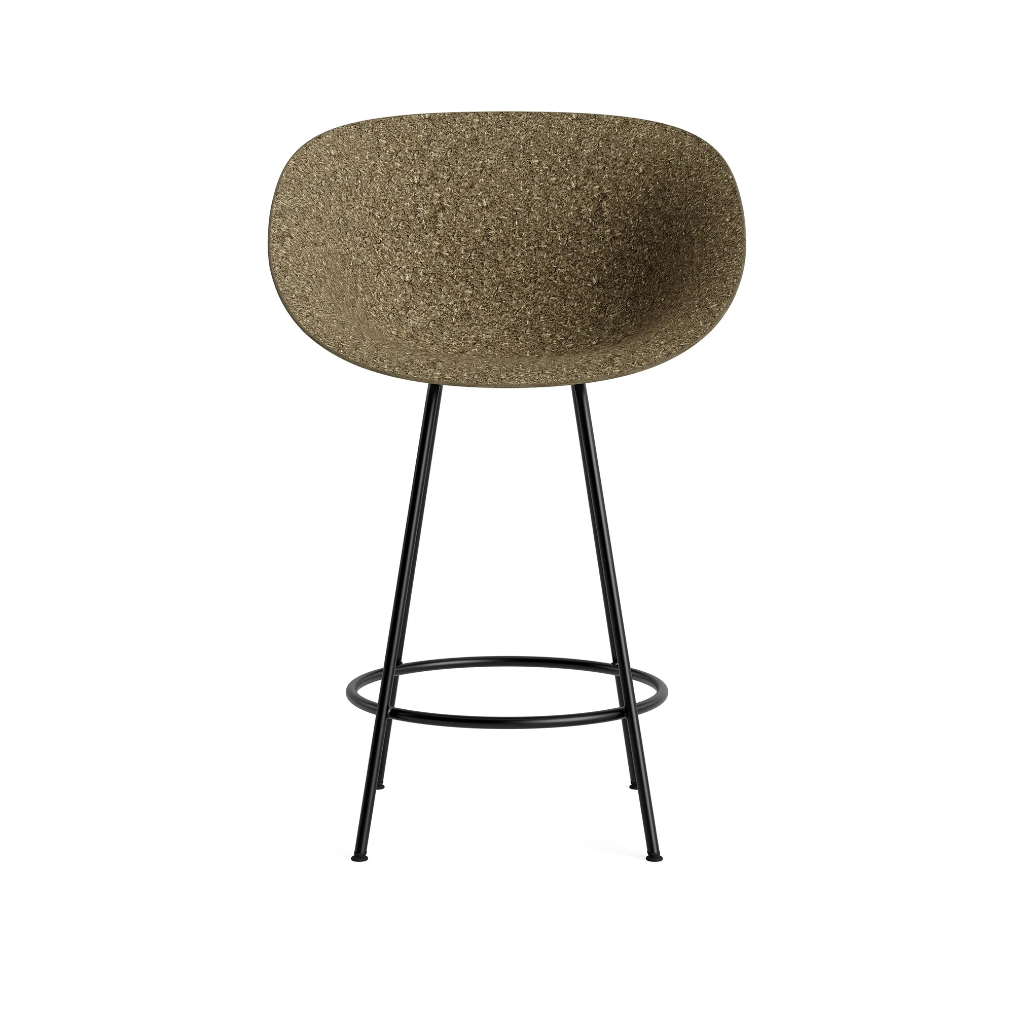 Mat Bar Armchair 65 cm Cream Steel - 2