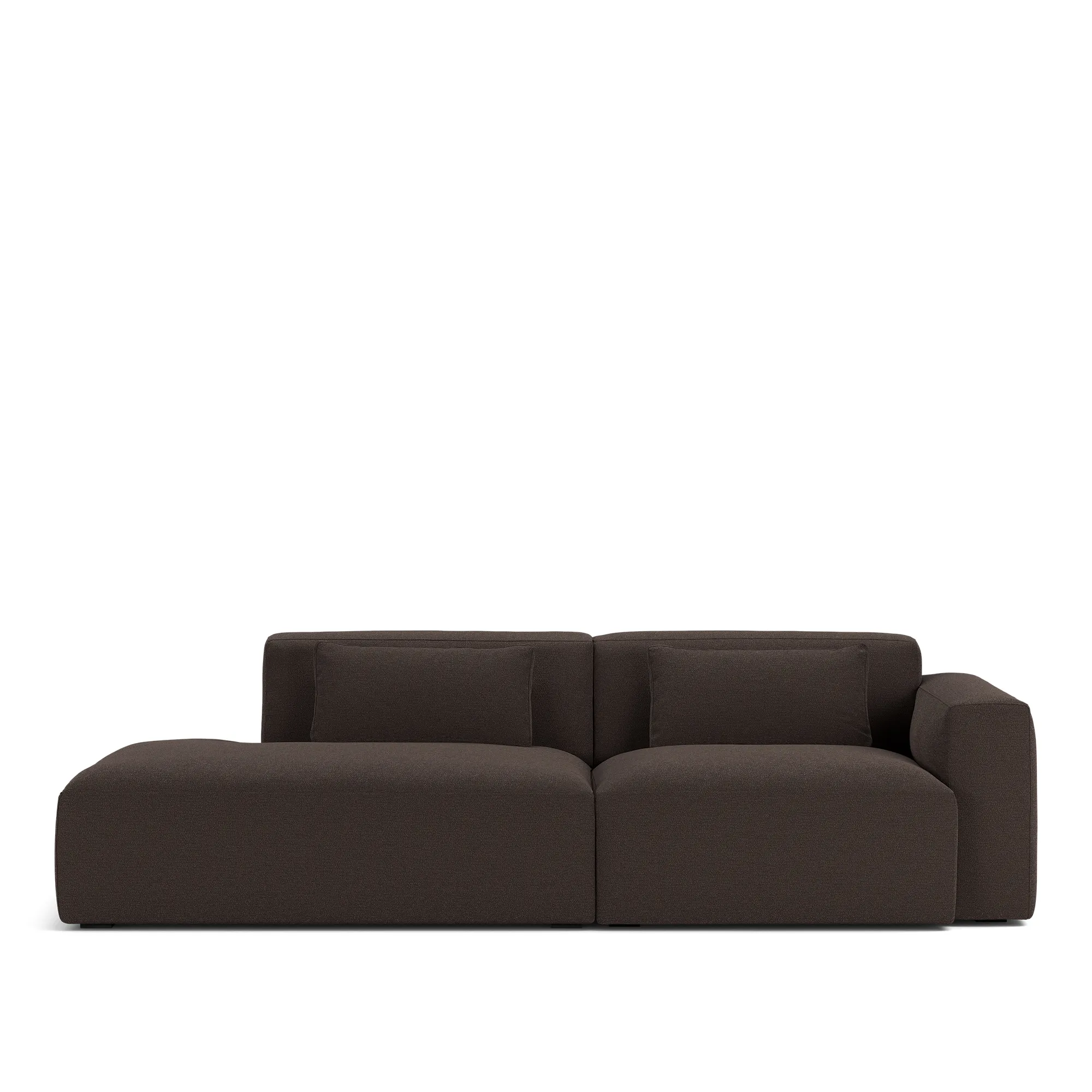 Brick 2-Seater Open End Left - 9
