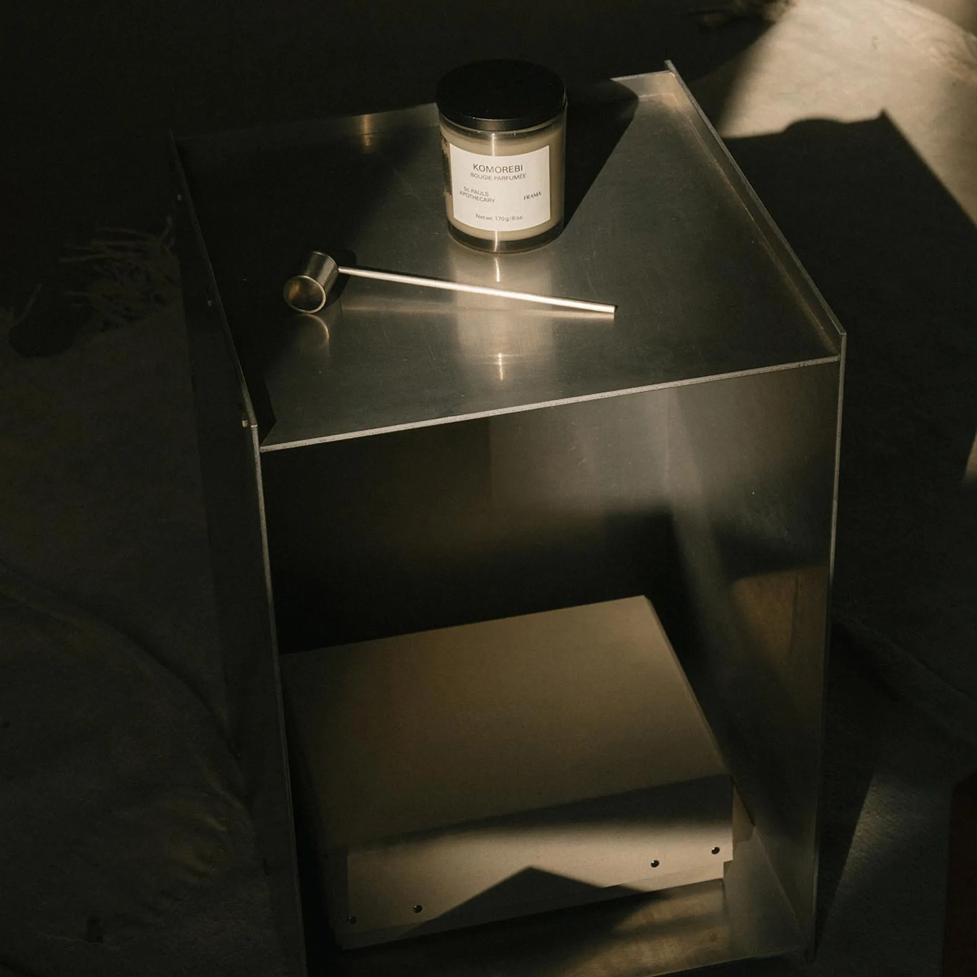 Rivet Box Side Table - 7