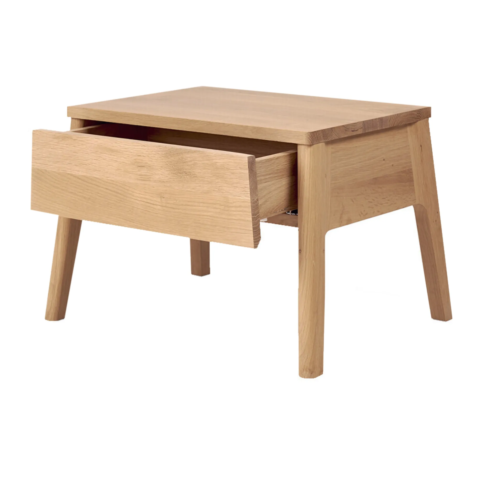 Oak Air Bedside Table - 4