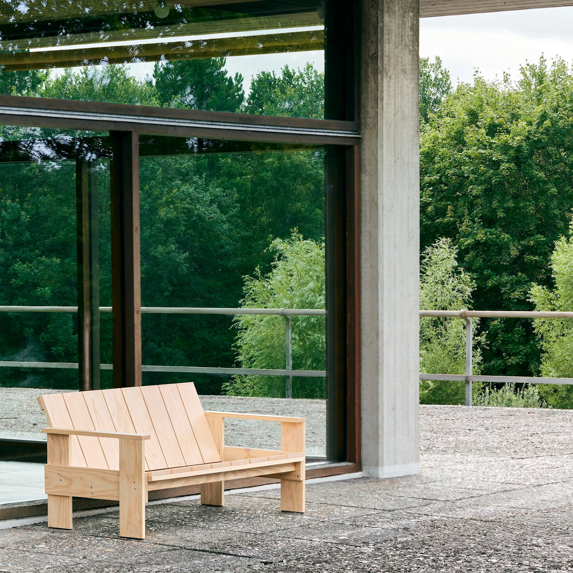 Crate Outdoor Lounge Sofa - HAY - Gerrit Rietveld - NO GA