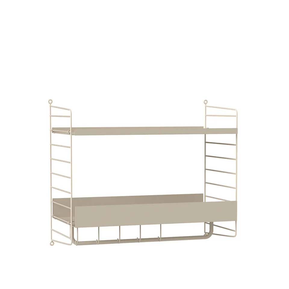 Hall Hyllsystem G Beige / Beige