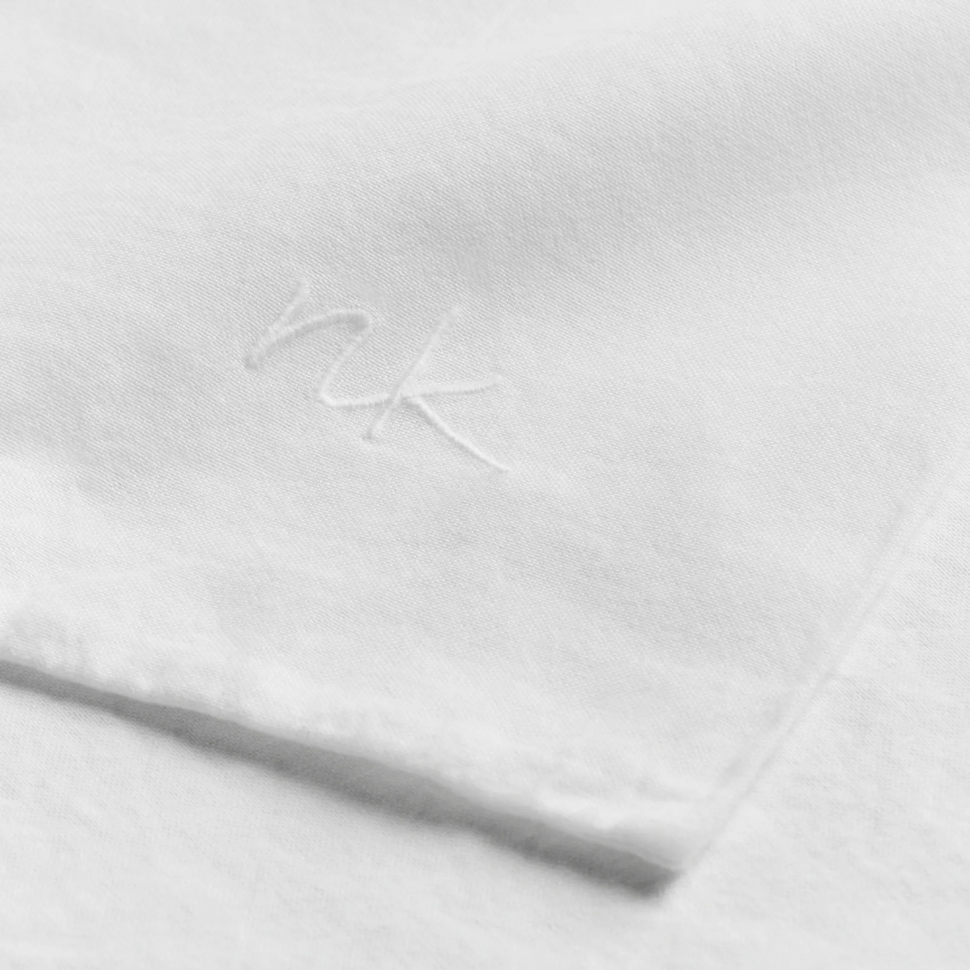 Linen Blend Crisp White tyynyliina 2 kpl - 5