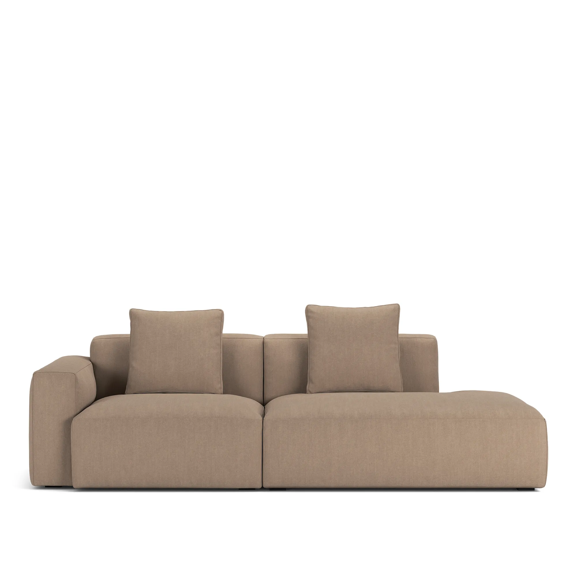 Brick 2-Seater Open End Right - 10