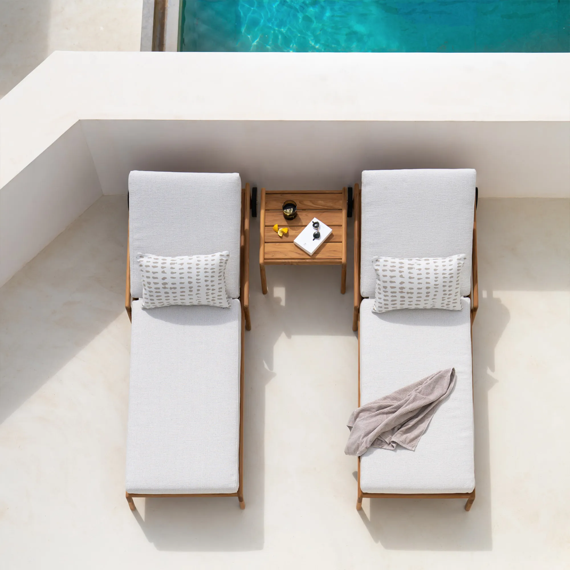 Jack Outdoor Adjustable Lounger Frame - 8