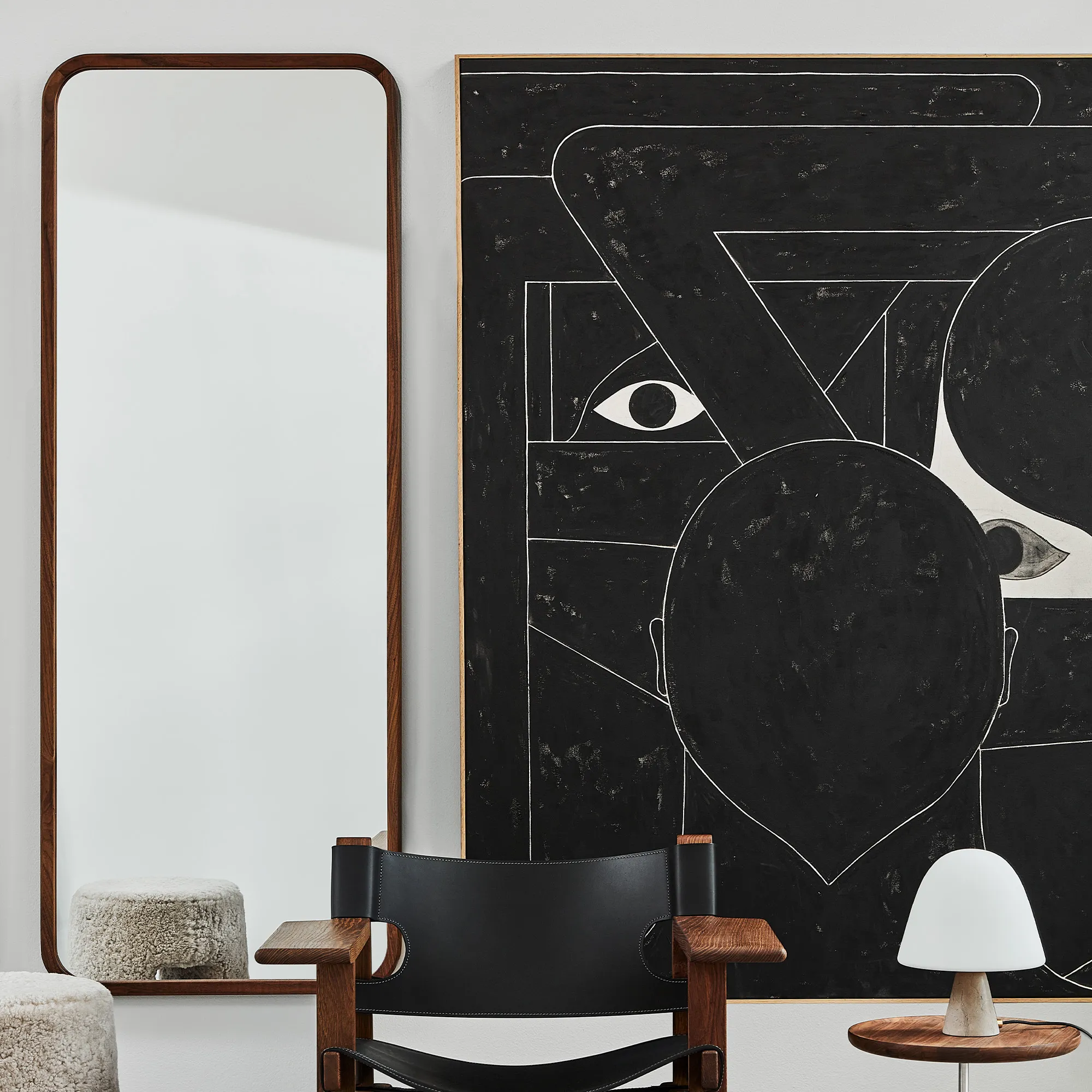 Silhouette Wall Mirror