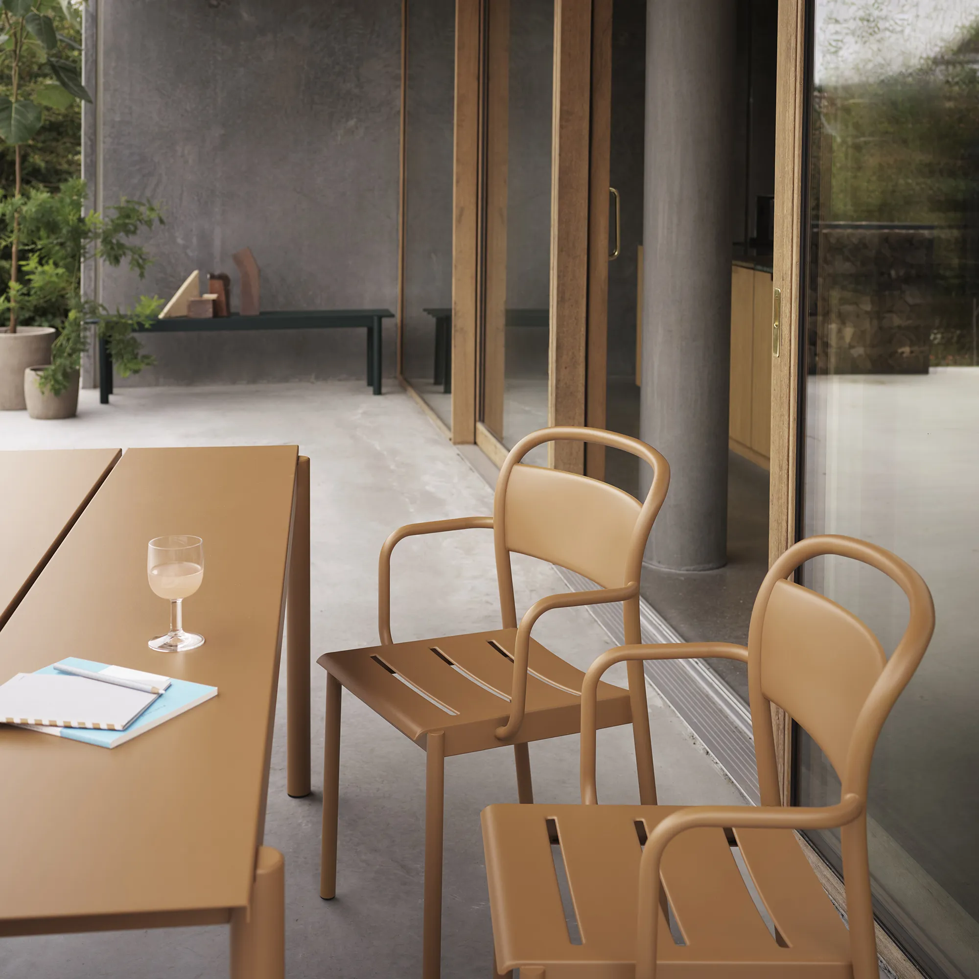 Linear Steel buitenfauteuil - 5